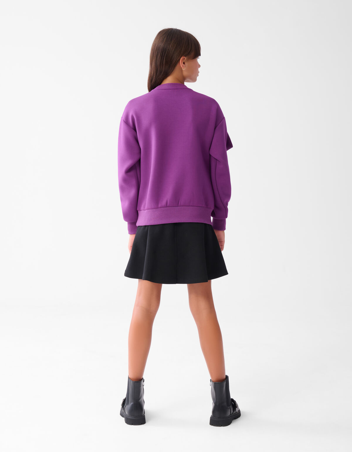 Schleife Pullover Lila SHOEBY GIRLS