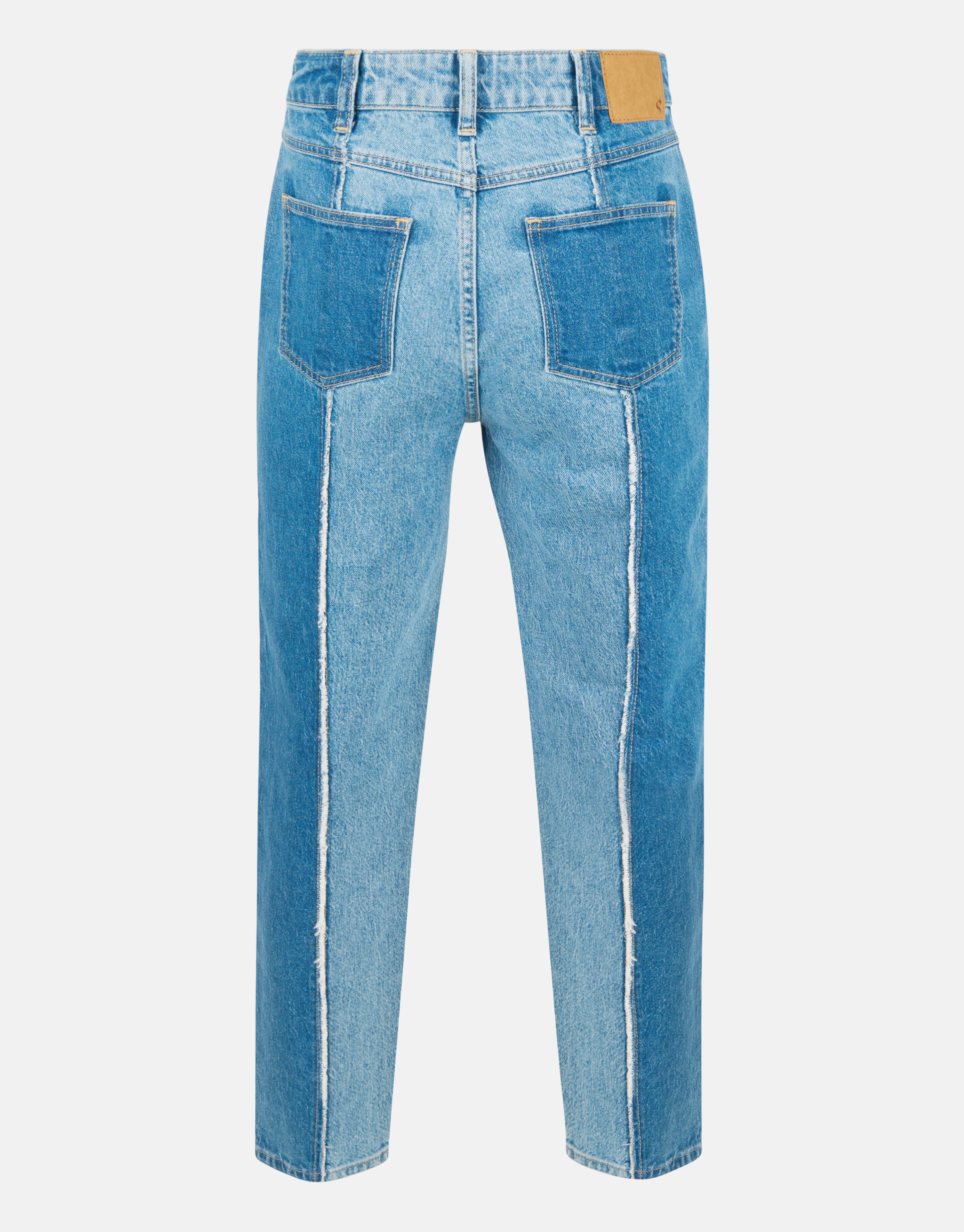 Zweifarbige Denim-Jeans Mediumstone Länge 28 SHOEBY WOMEN