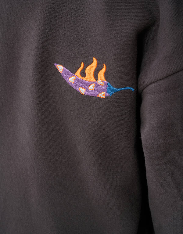 Rocky Sweatkleid Dunkelgrau SHOEBY GIRLS