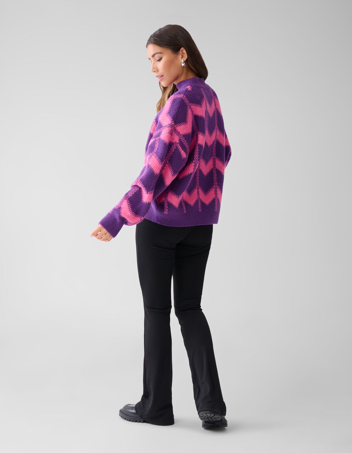 Pullover mit Herzmotiv Off White von Furmey SHOEBY WOMEN