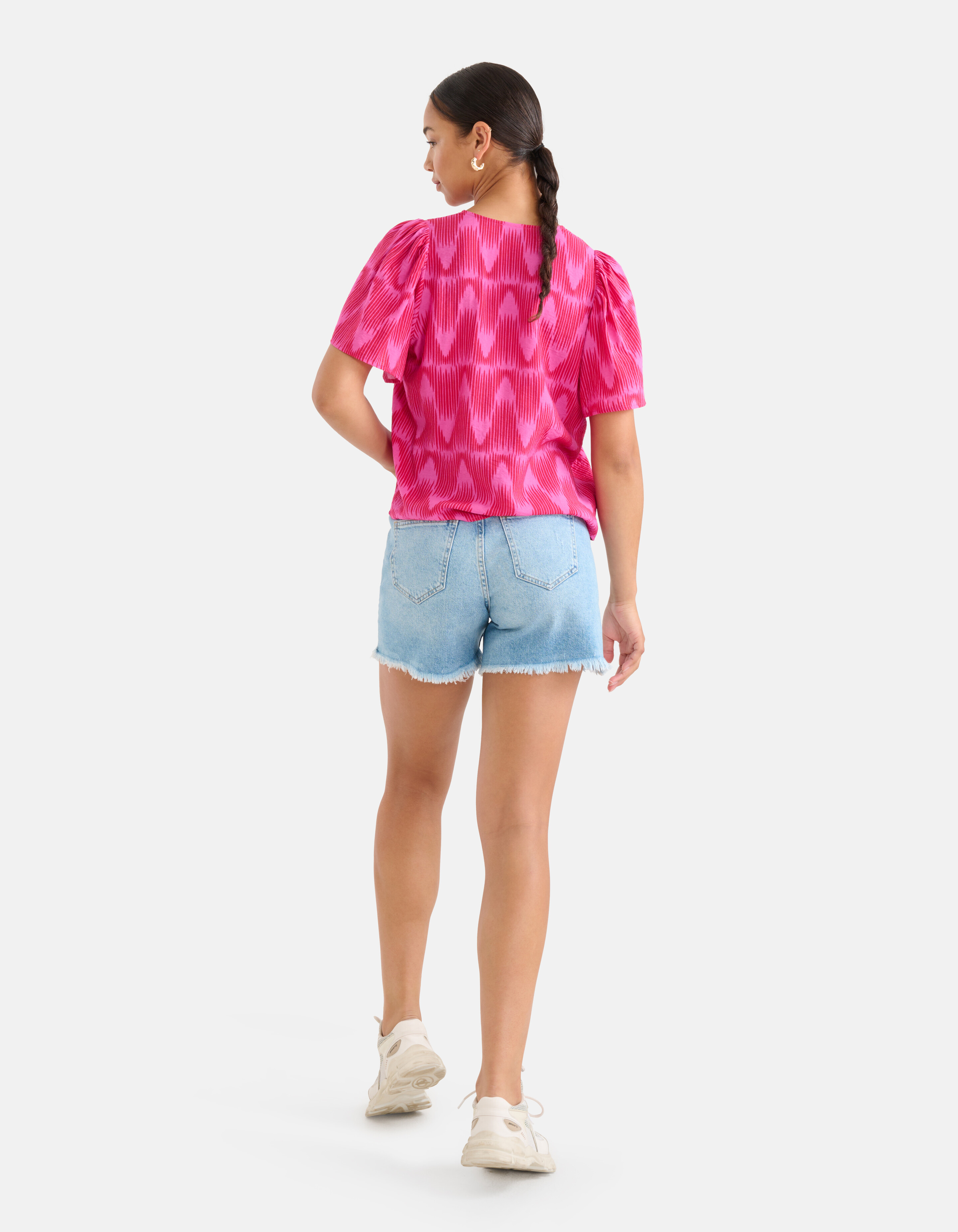 Grafikdruck-Top Rosa SHOEBY WOMEN