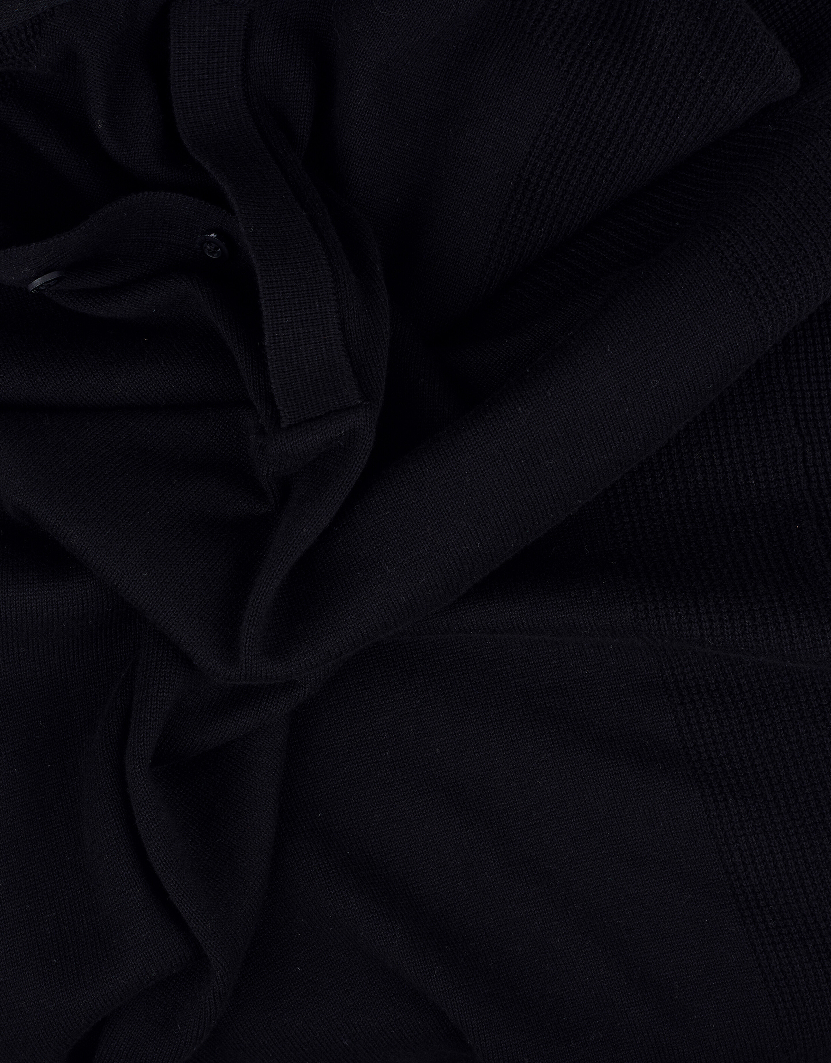 Waffel-Polo-Pullover REFILL