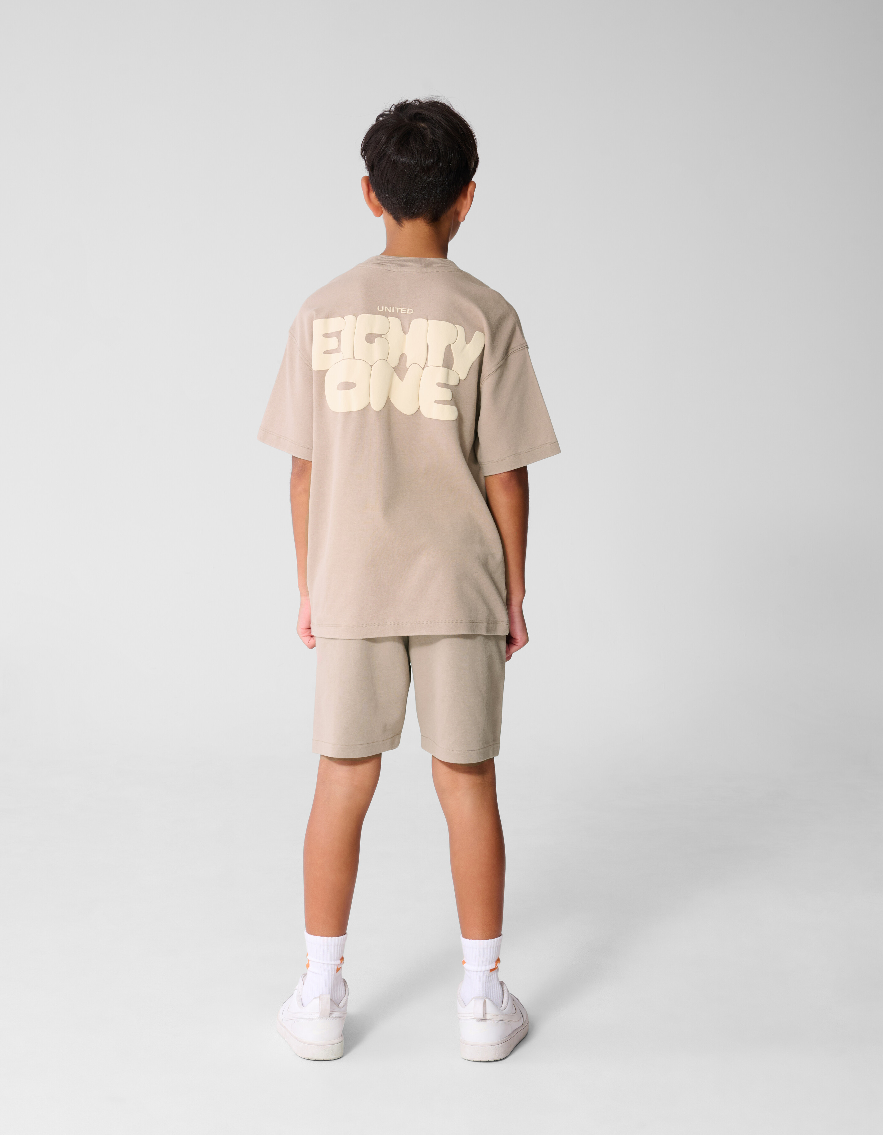 Spark Wasch-T-Shirt Taupe SHOEBY BOYS