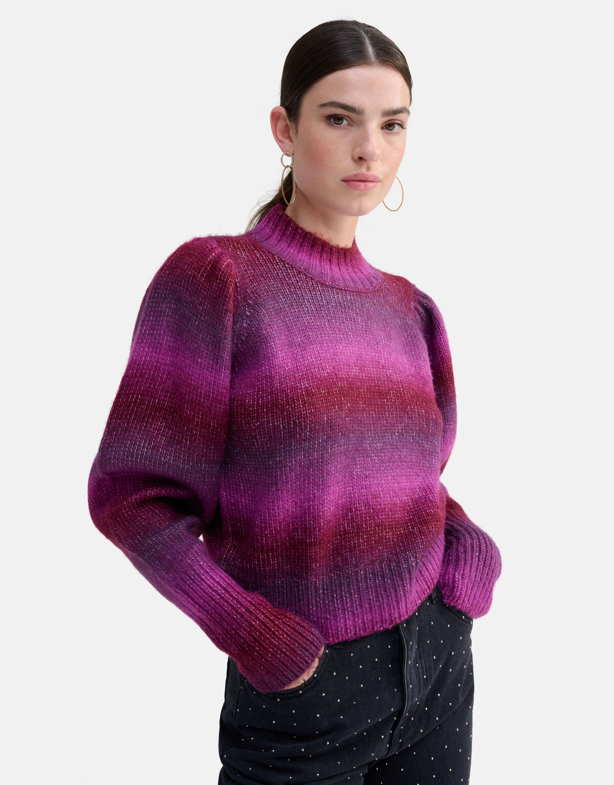 Space Dye Pullover SHOEBY WOMEN