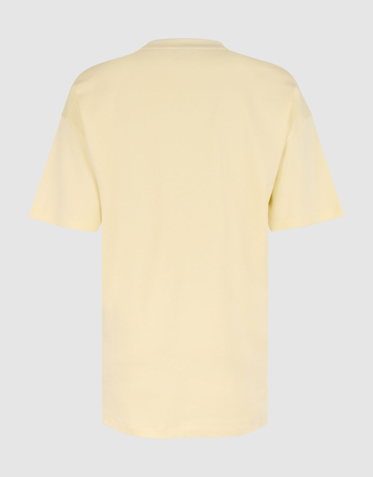 Übergroßes Basic-T-Shirt Hellgelb SHOEBY WOMEN
