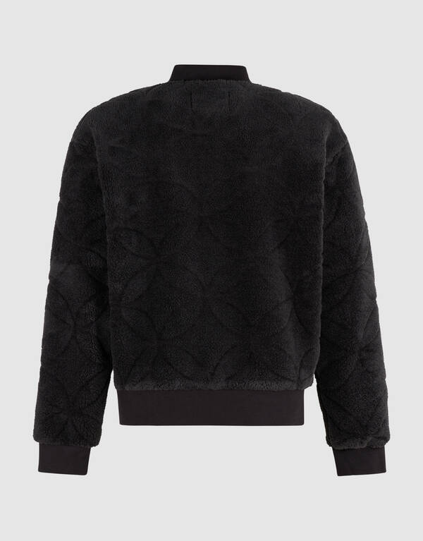 Teddy Jacquard Bomberjacke Dunkelgrau SHOEBY MEN