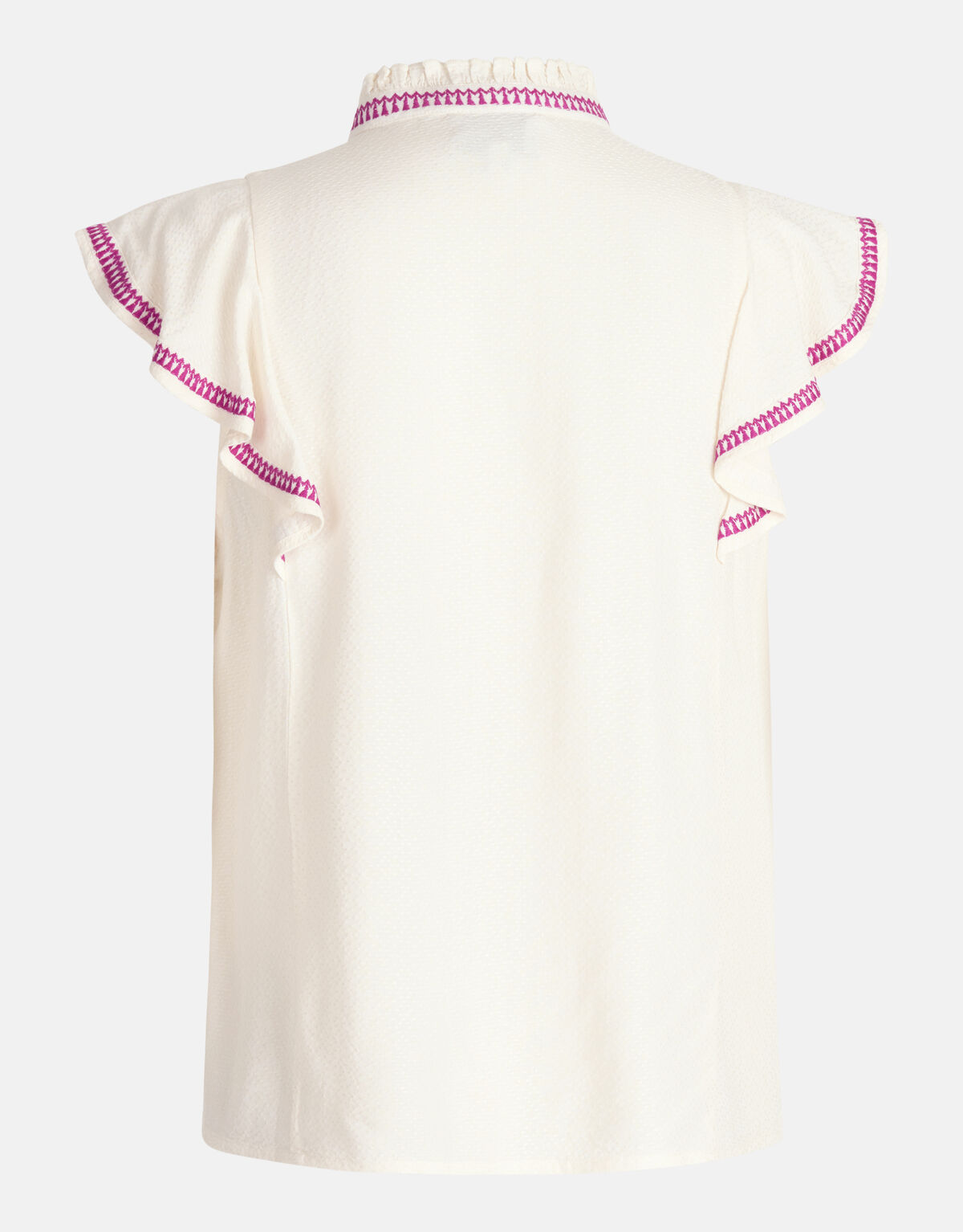 Besticktes Top Off White SHOEBY WOMEN