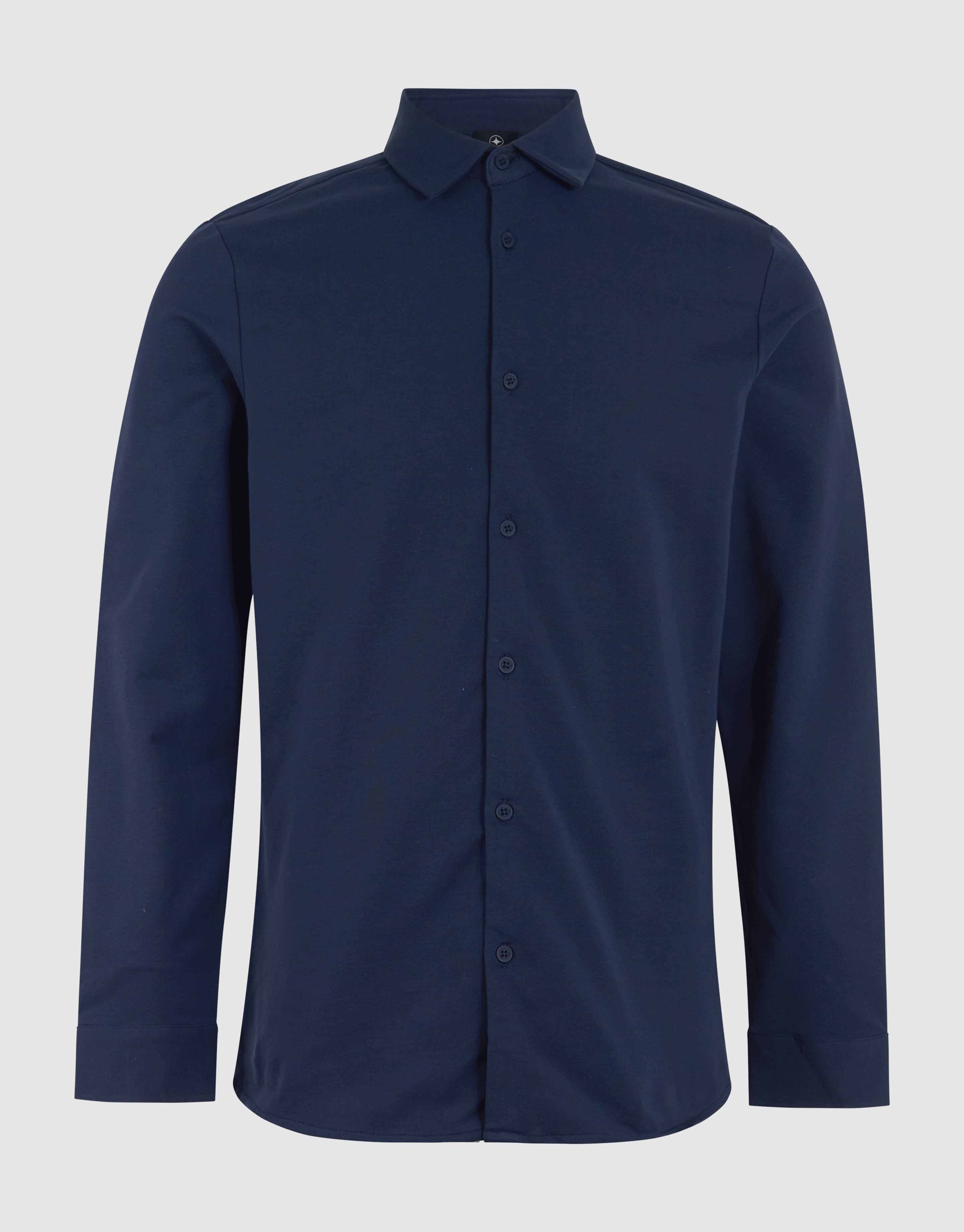 Jersey Langarmshirt Dunkelblau SHOEBY MEN