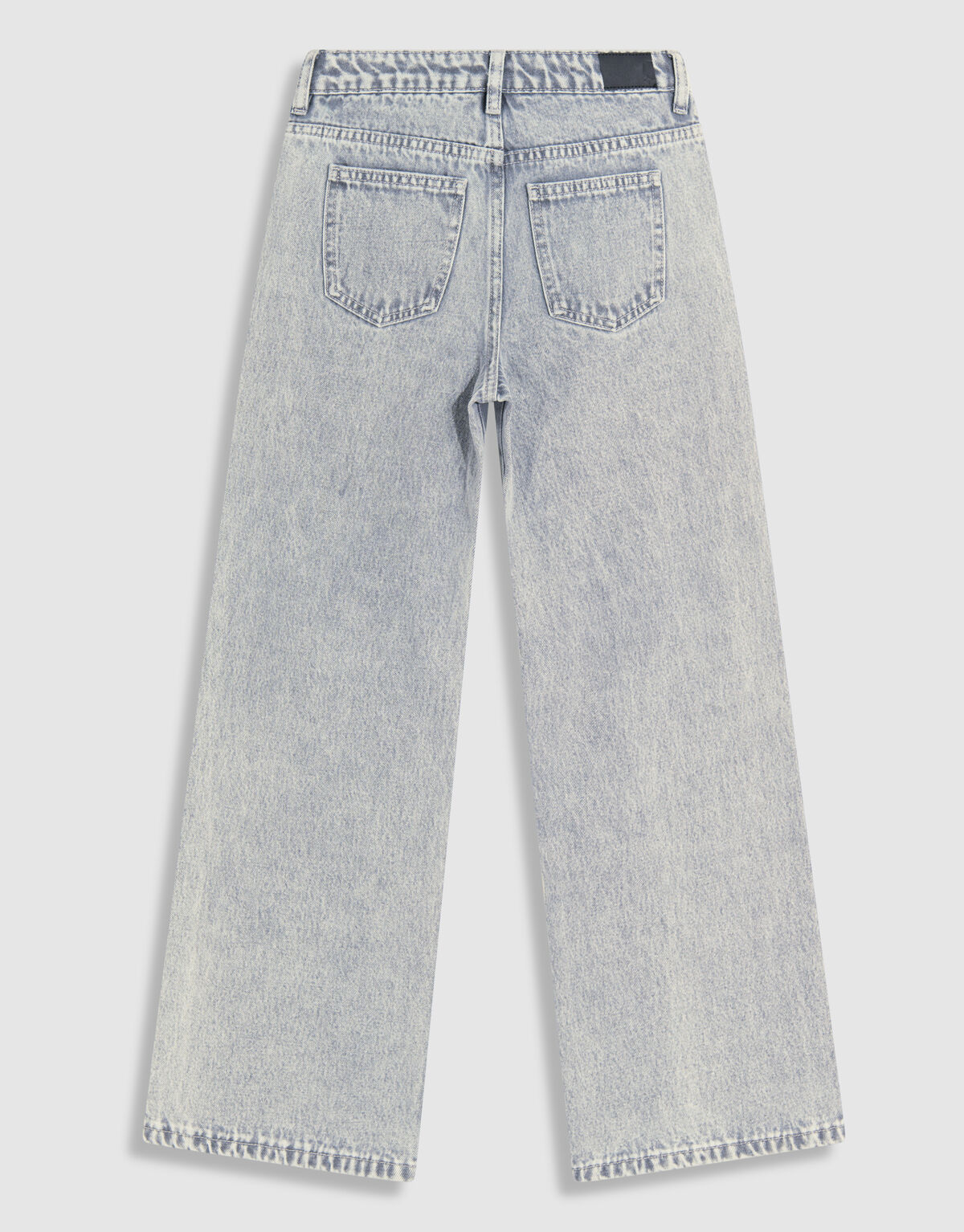 Rose Stud Straight Fit Jeans Hellgrau SHOEBY GIRLS