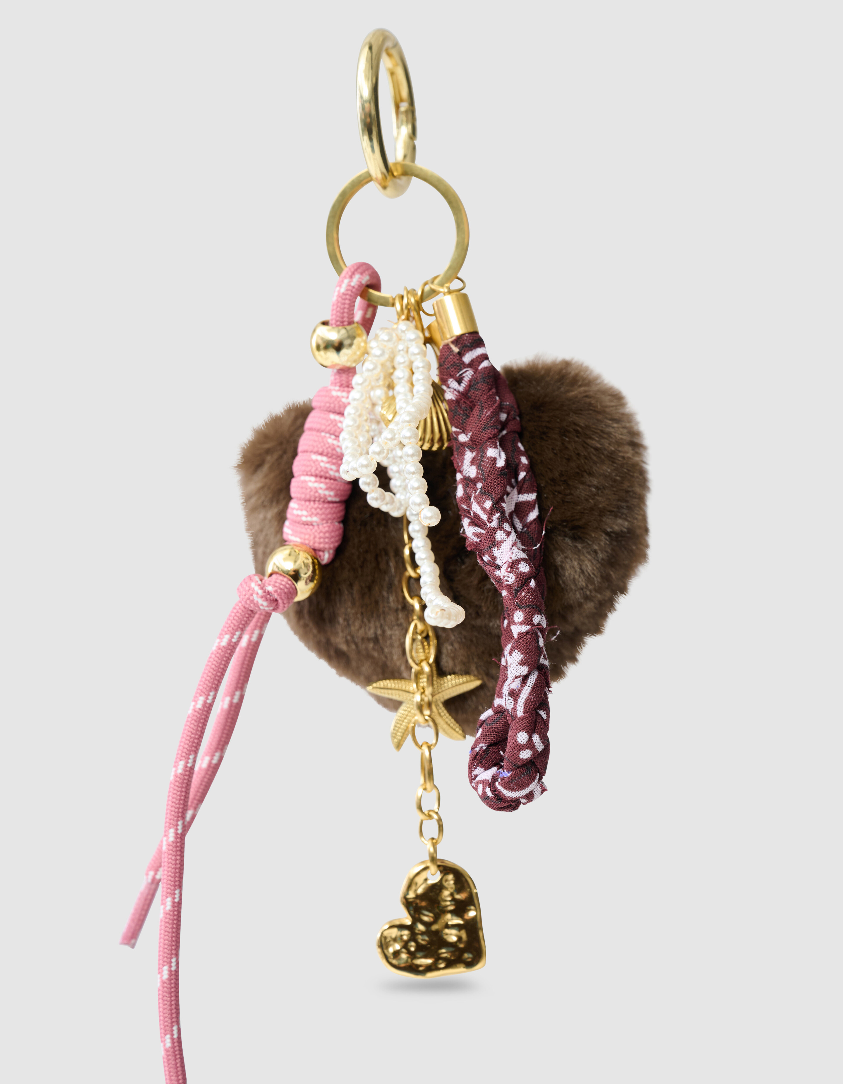 Fell Herz Taschenbaumler Rosa SHOEBY ACCESSOIRES
