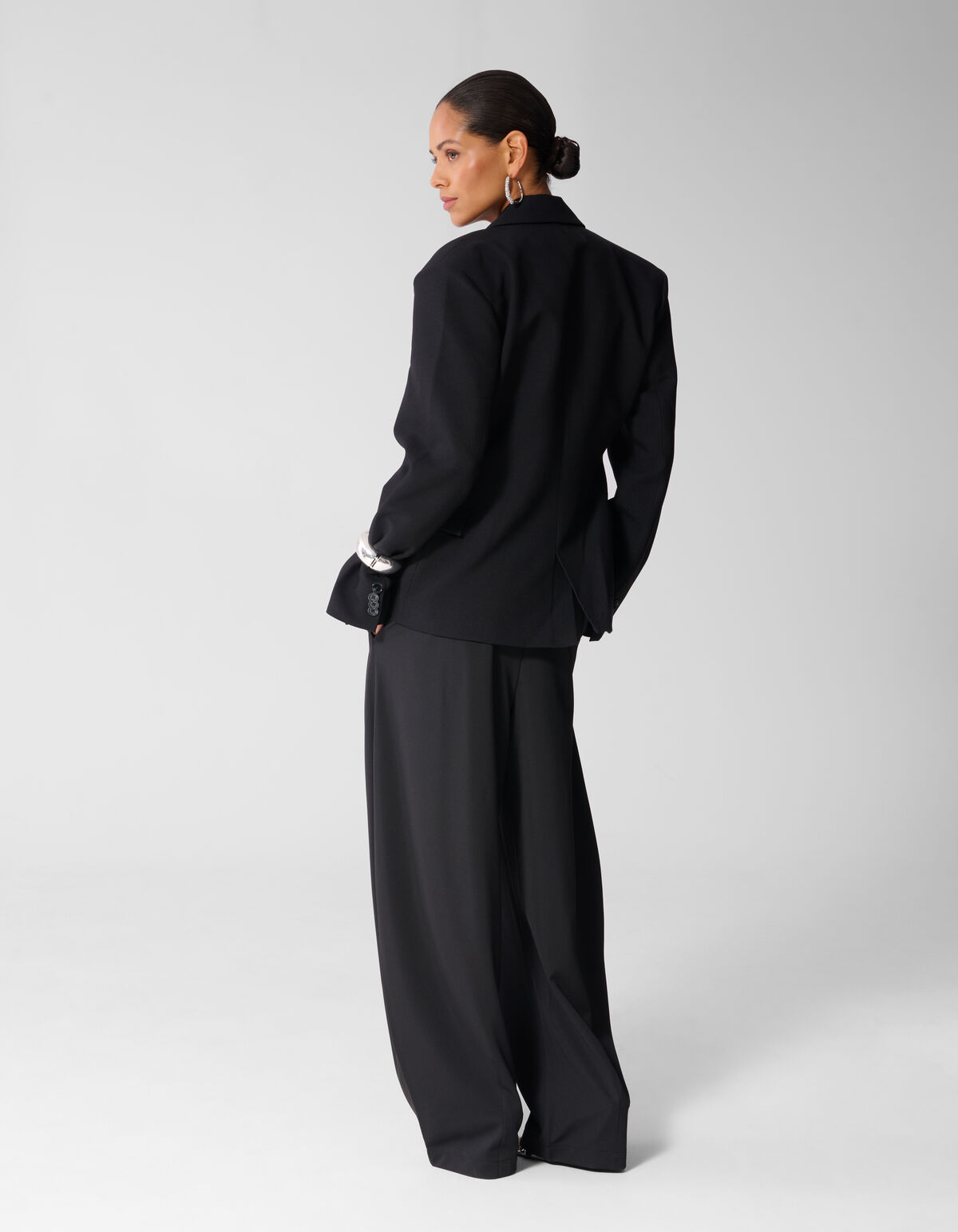 Sporty Barrel Fit Jogger Schwarz SHOEBY WOMEN