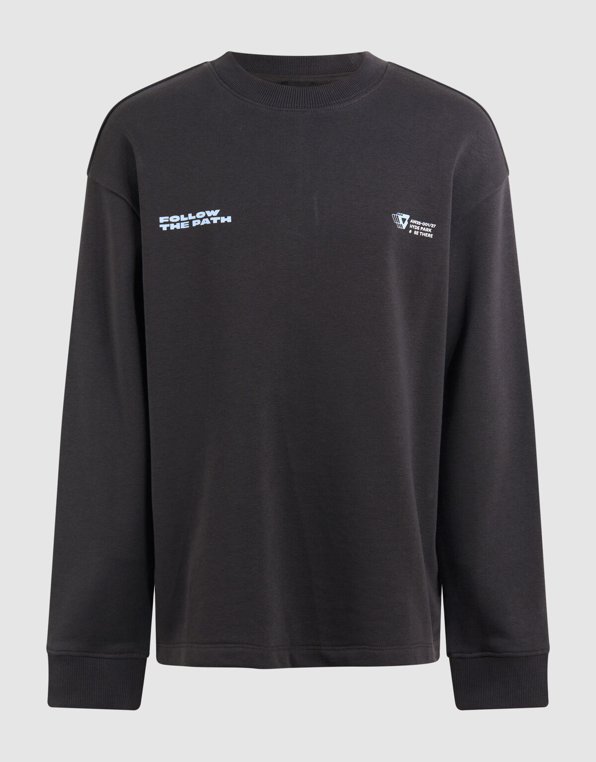 Text Artwork Pullover Dunkelgrau SHOEBY BOYS