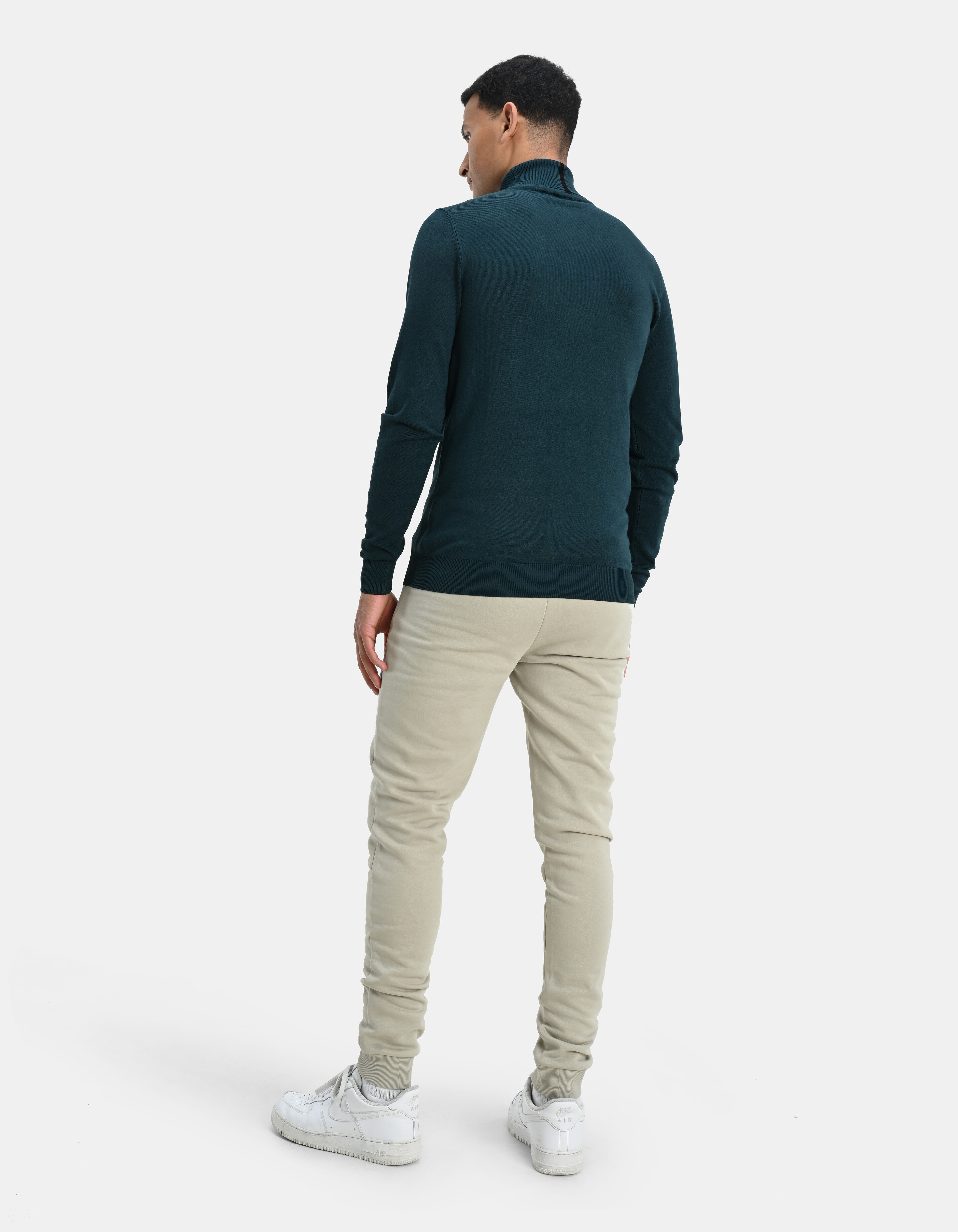 Rollkragenpullover Dunkelgrün SHOEBY MEN