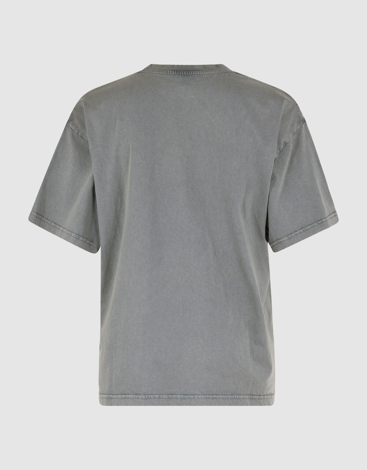 Gewaschenes Logo-T-Shirt Hellgrau SHOEBY WOMEN