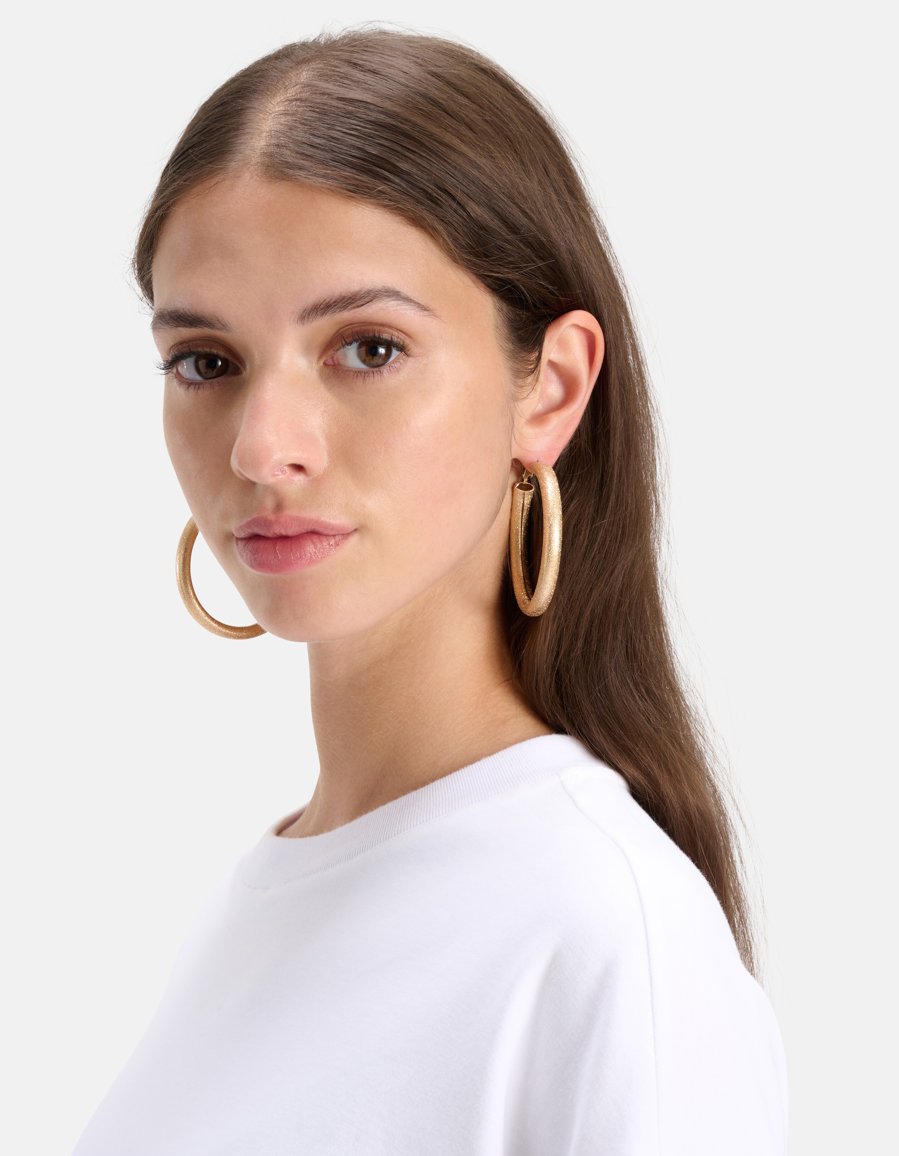 Große Creolen Ohrringe SHOEBY ACCESSOIRES