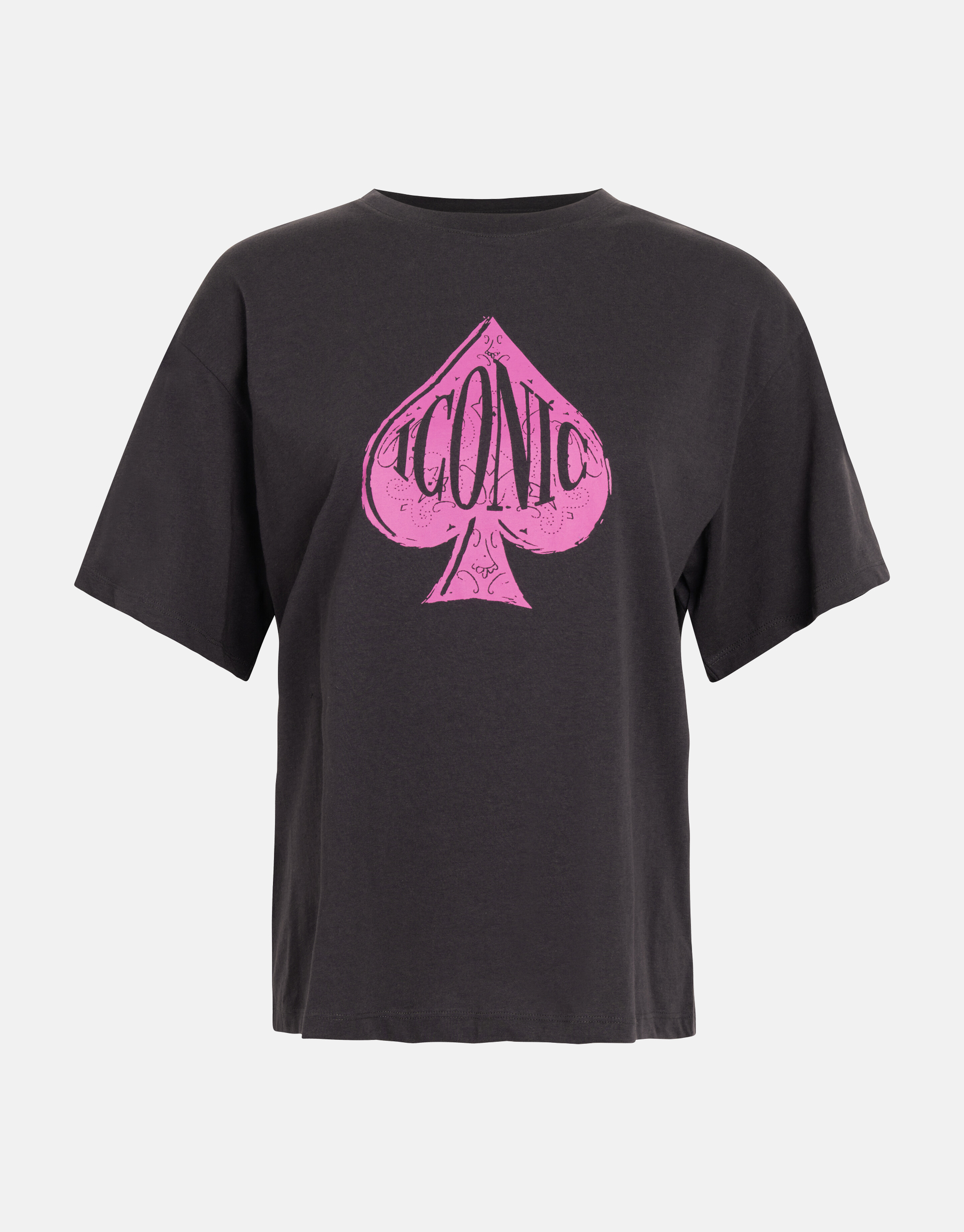 Artwork T-shirt Schwarz SHOEBY WOMEN