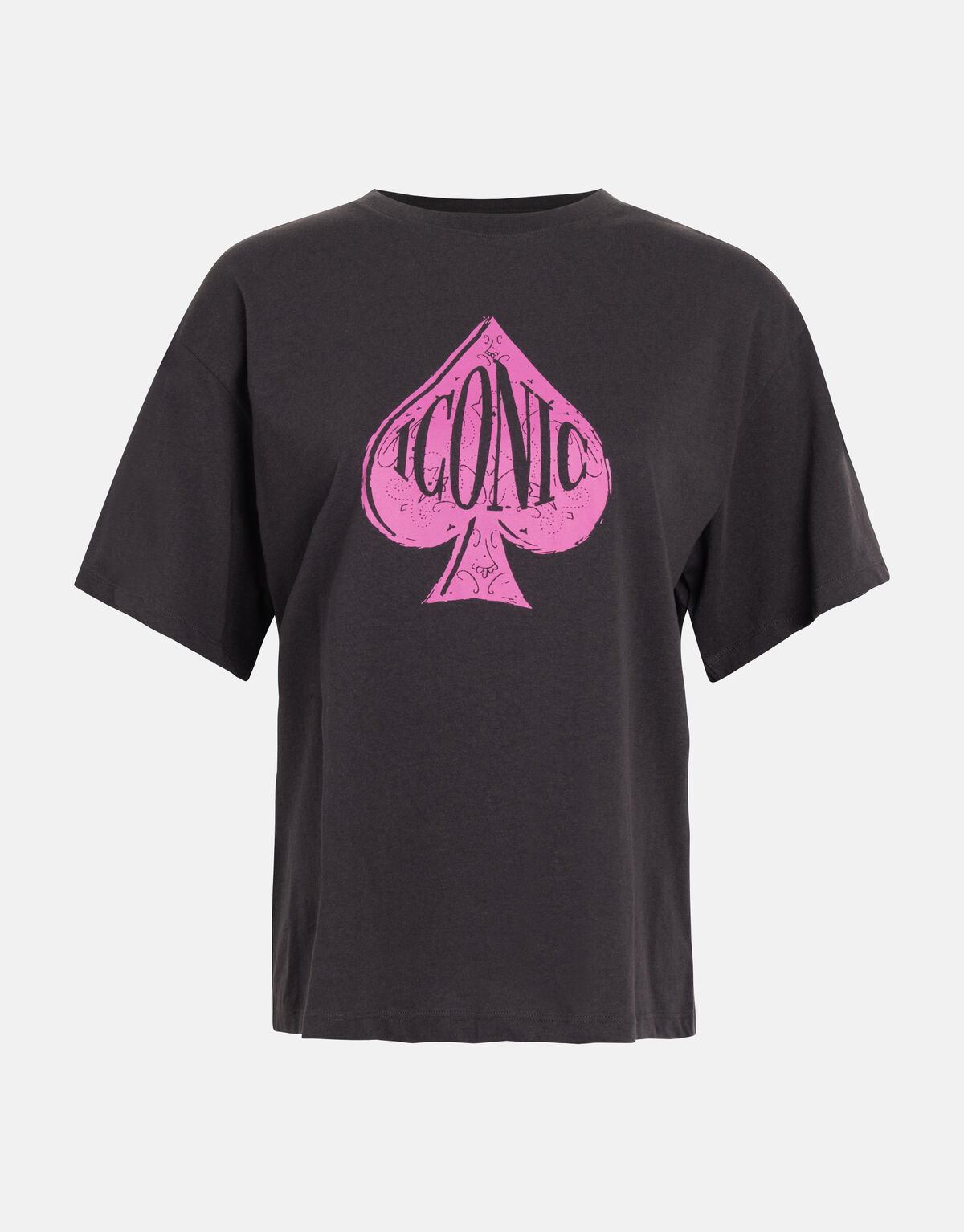 Artwork T-shirt Schwarz SHOEBY WOMEN
