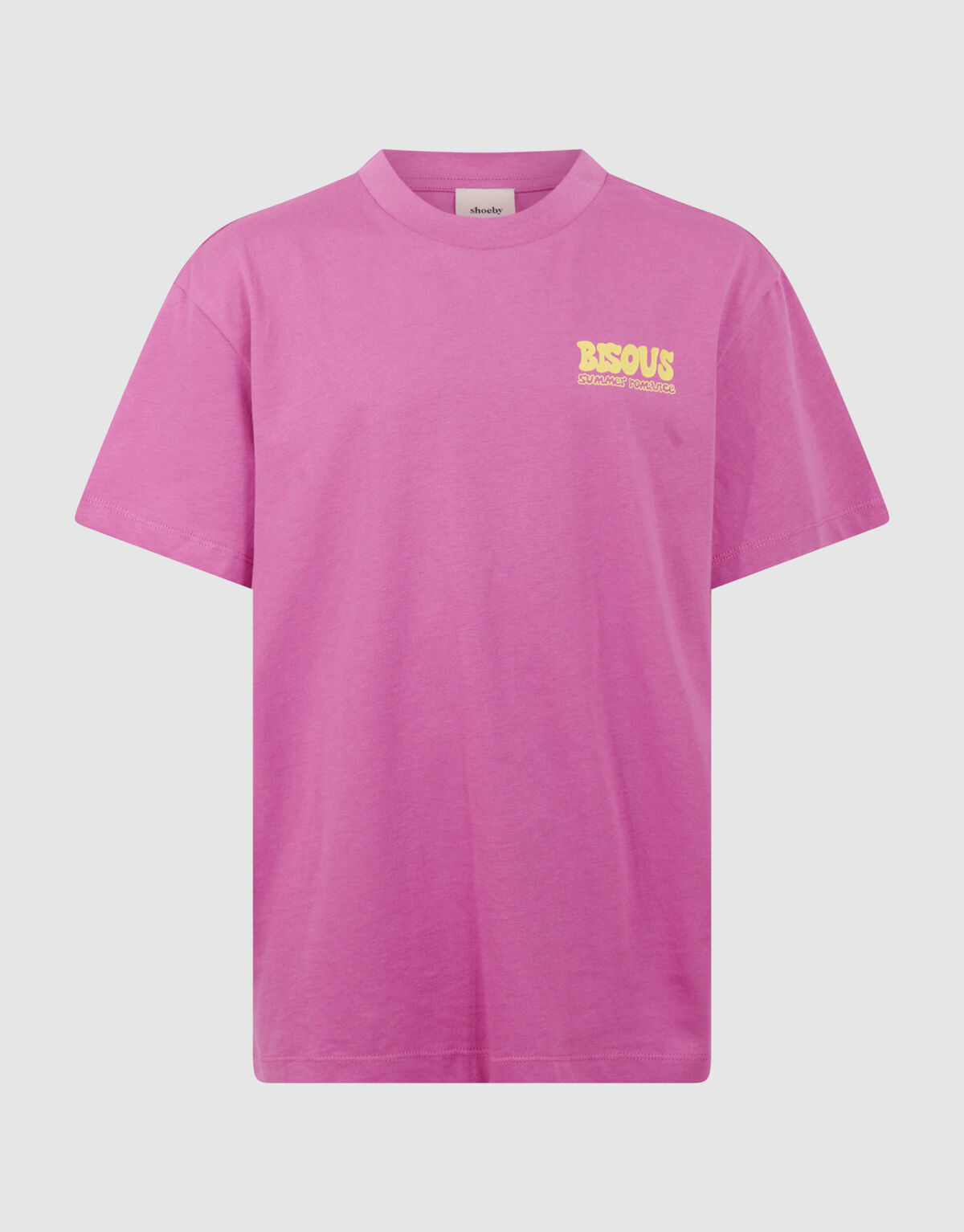 Bisous Artwork T-Shirt Lila SHOEBY GIRLS