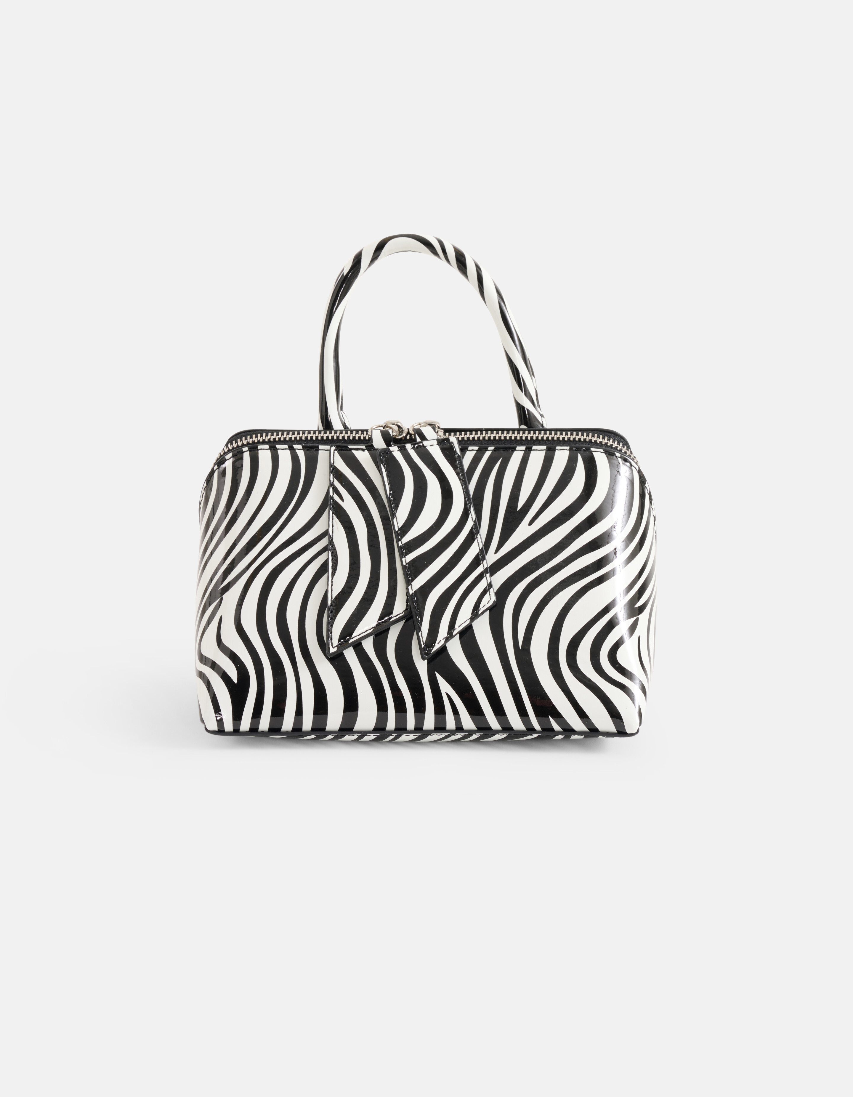 Mini Zebra Tasche Schwarz/Weiß SHOEBY ACCESSOIRES