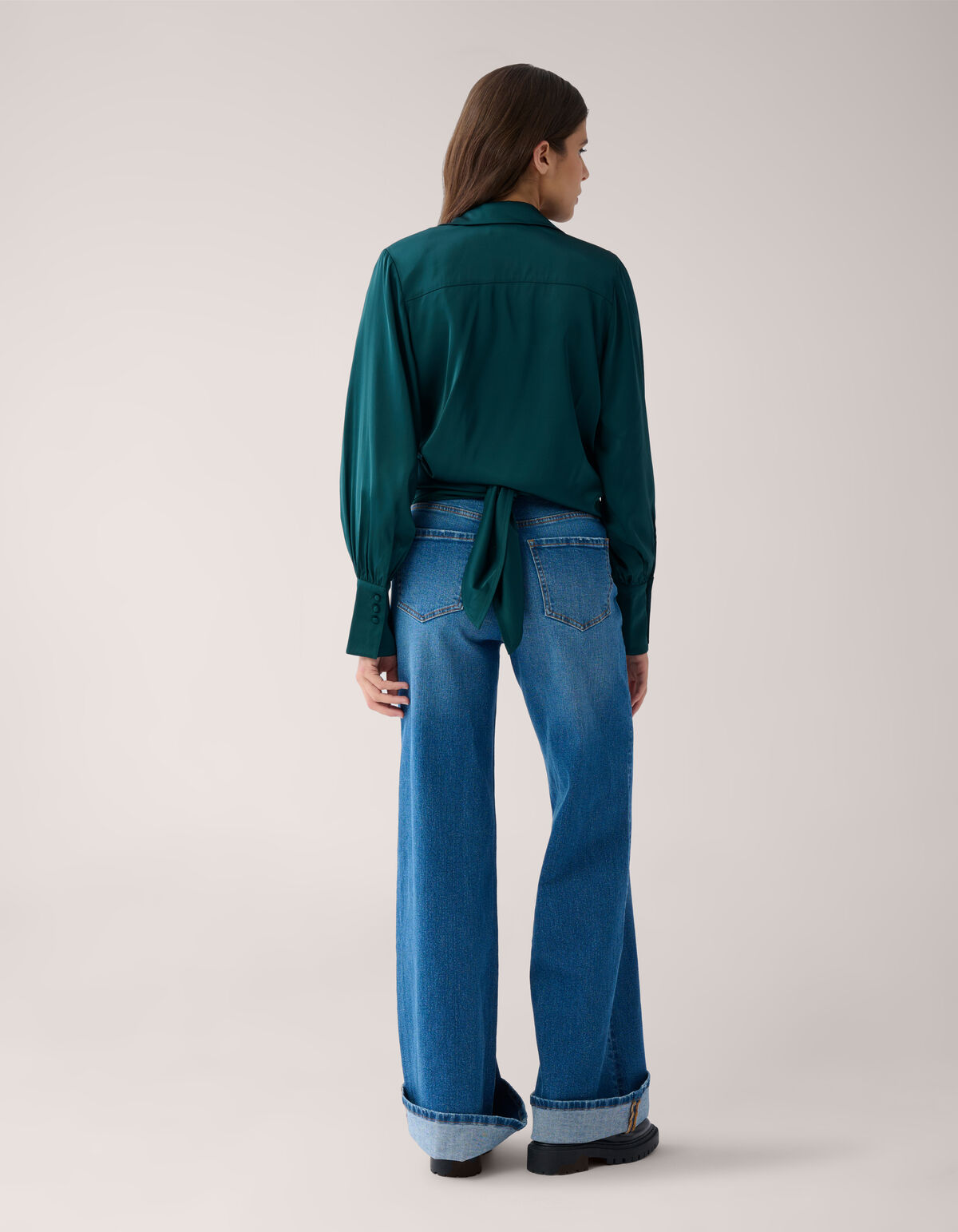 Knotenbluse Grün von Mieke SHOEBY WOMEN