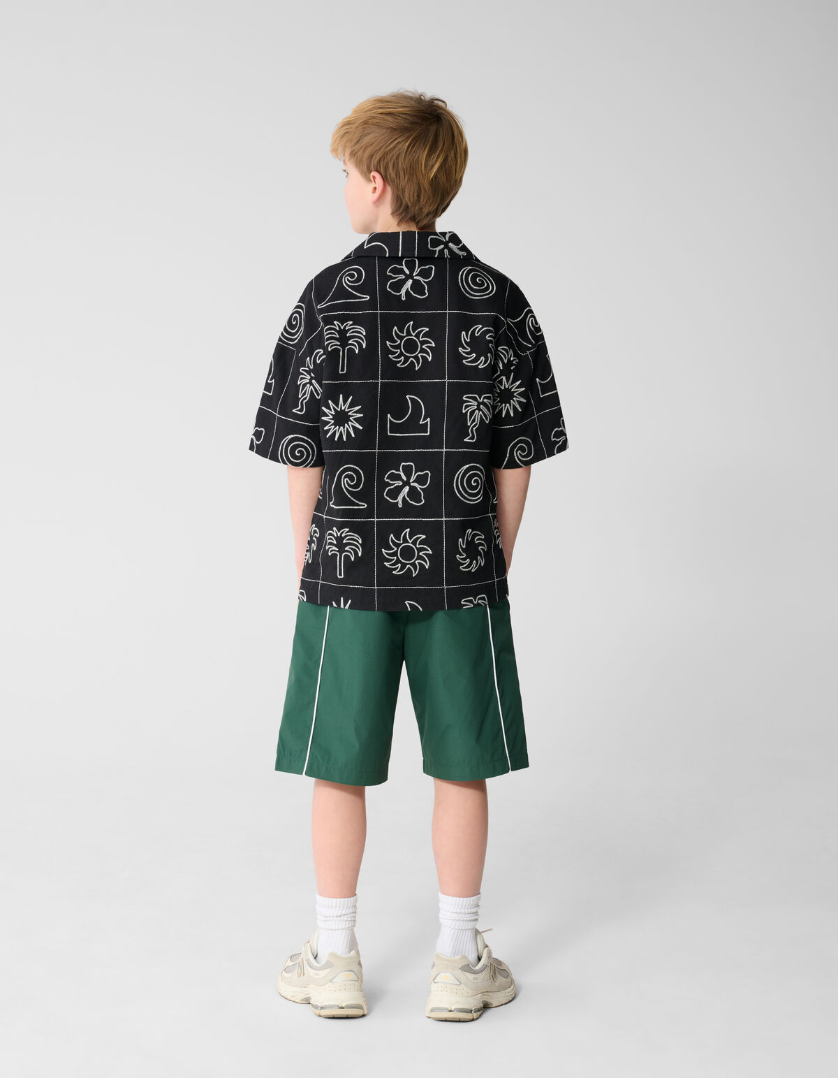 Embroidery Hemd Schwarz SHOEBY BOYS