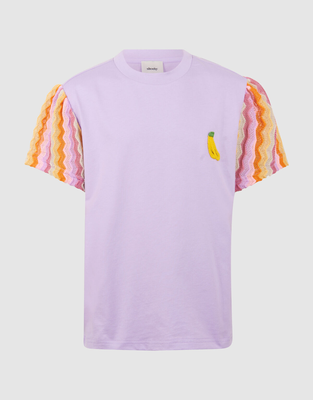 Bananen-T-Shirt Lila SHOEBY GIRLS