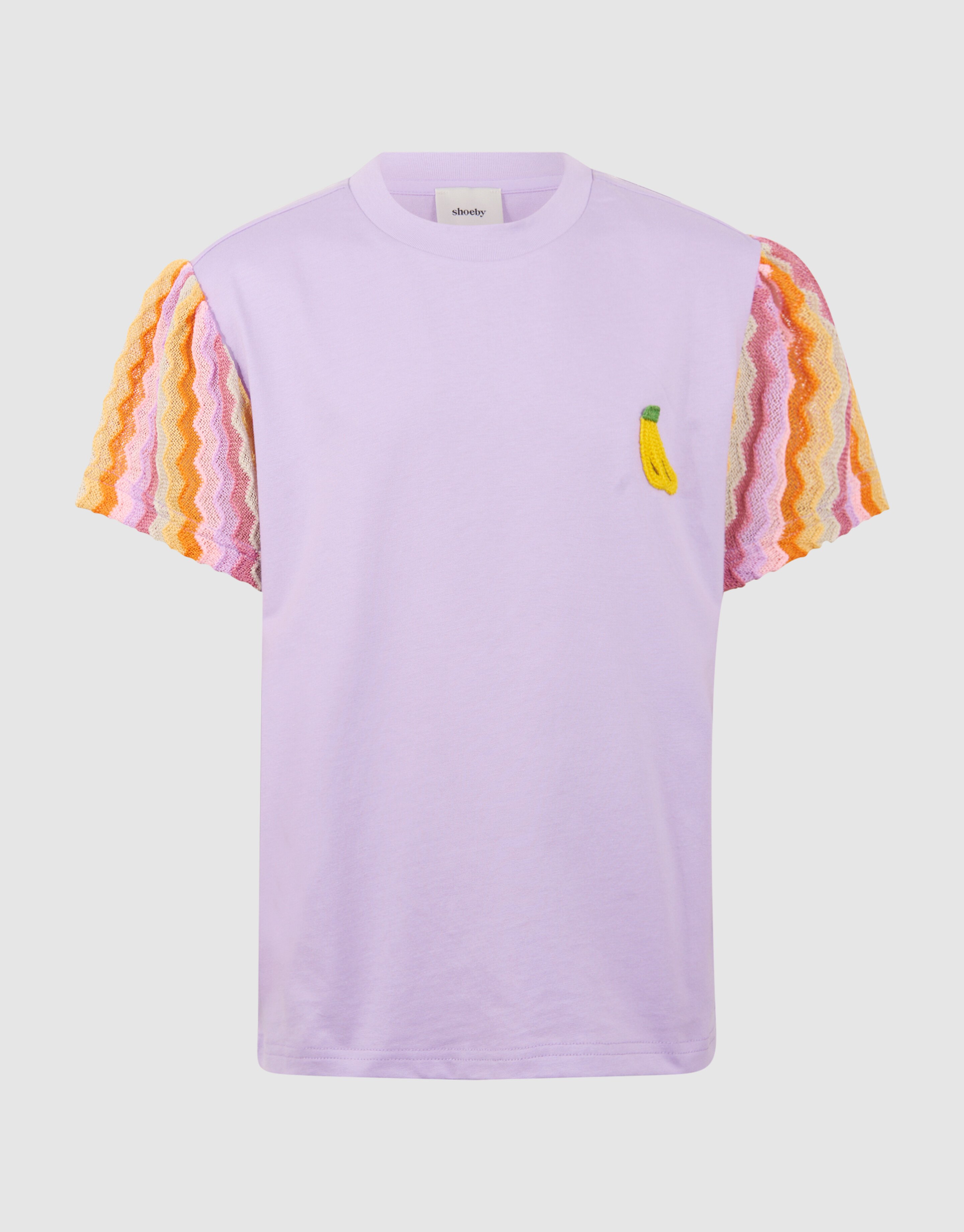 Bananen-T-Shirt Lila SHOEBY GIRLS