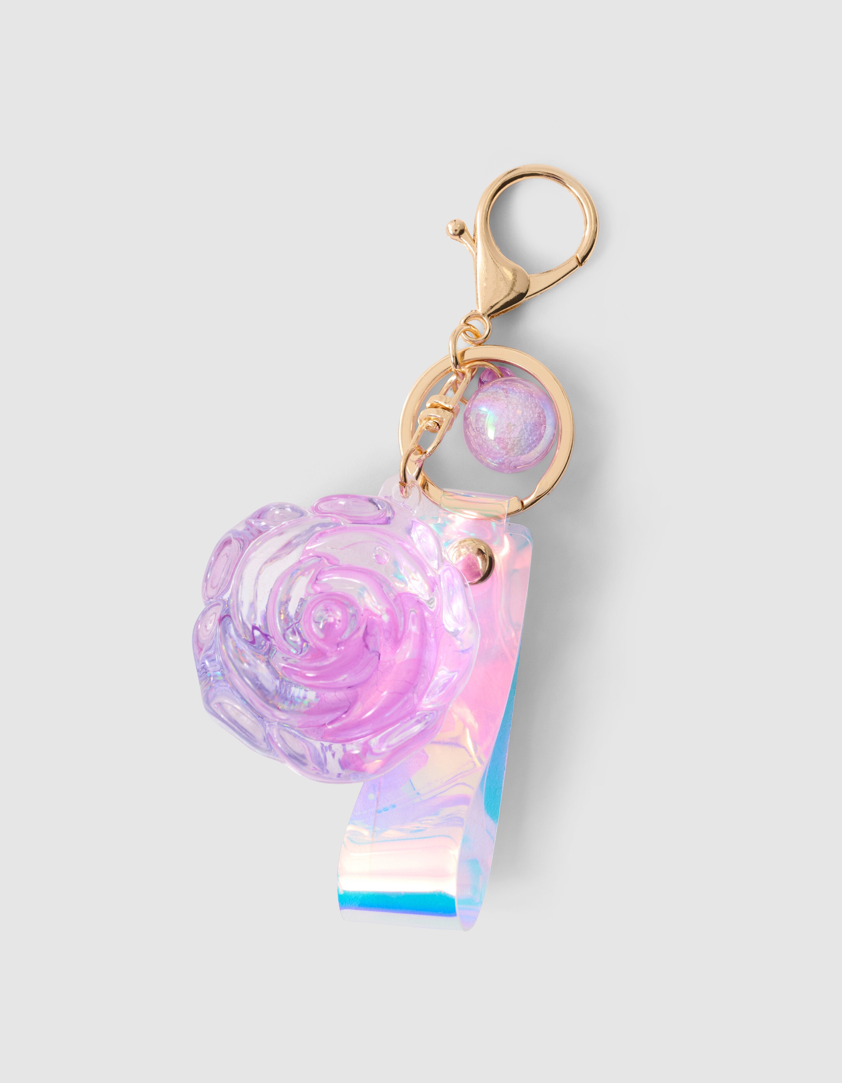 Rose Schlüsselanhänger Lila SHOEBY ACCESSOIRES