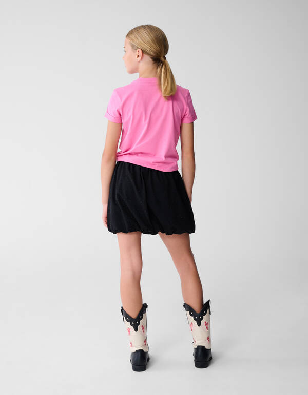 Club Atelier Kunst T-Shirt Rosa SHOEBY GIRLS