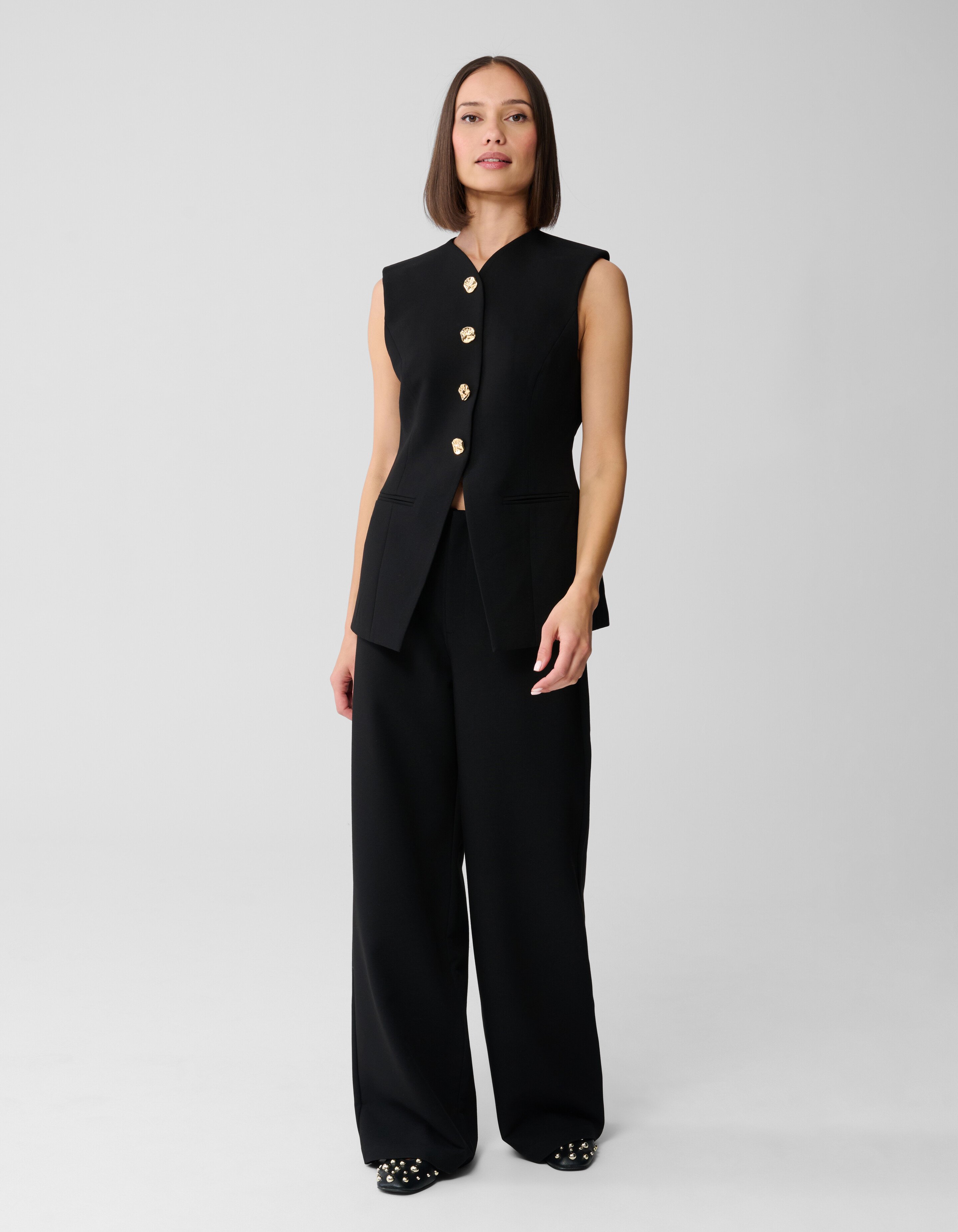 Weite Hose Schwarz SHOEBY WOMEN