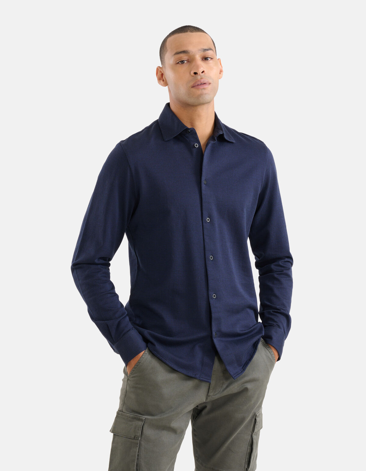 Jersey Shirt Dunkelblau SHOEBY MEN