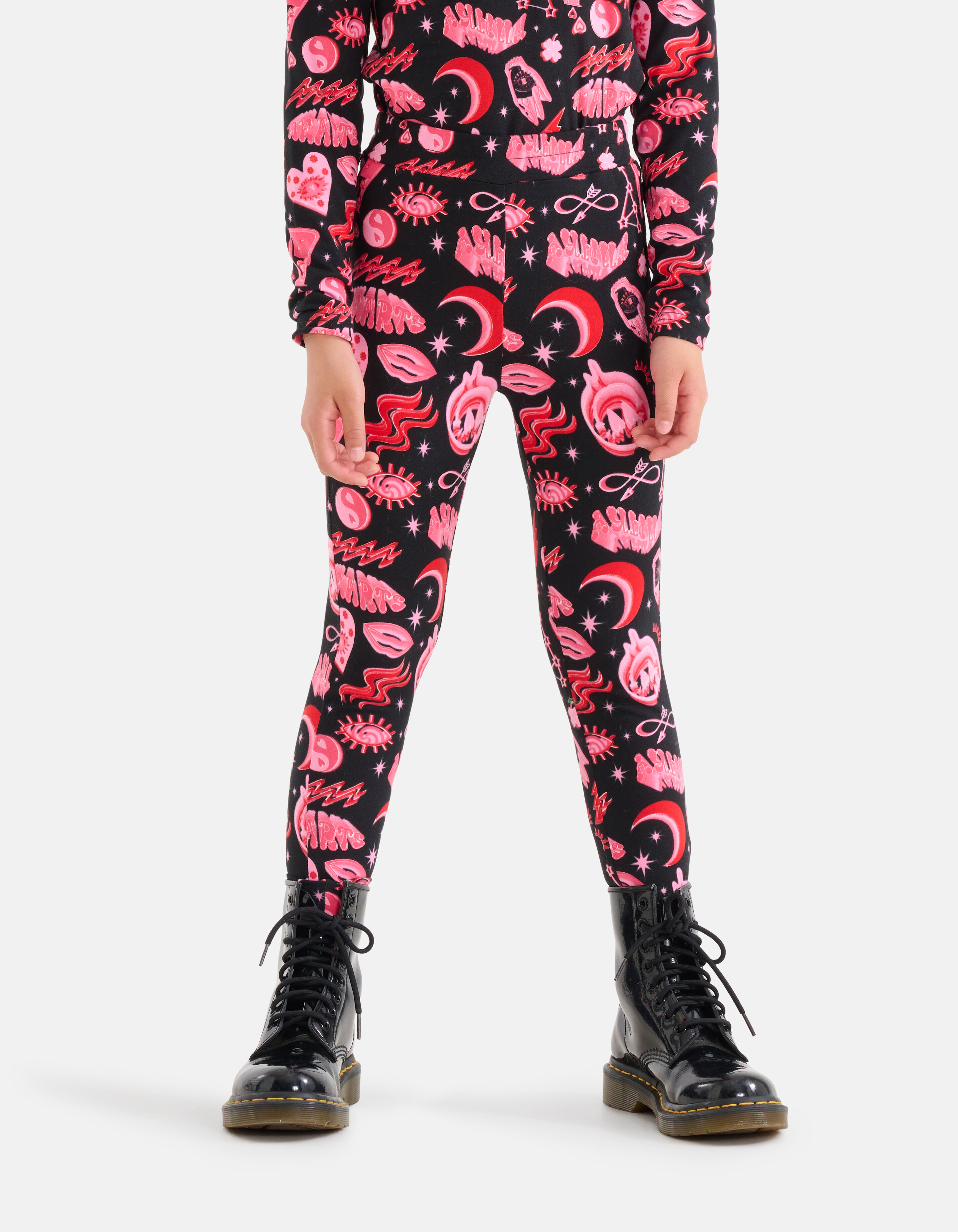 Bedruckte Leggings Rosa SHOEBY GIRLS
