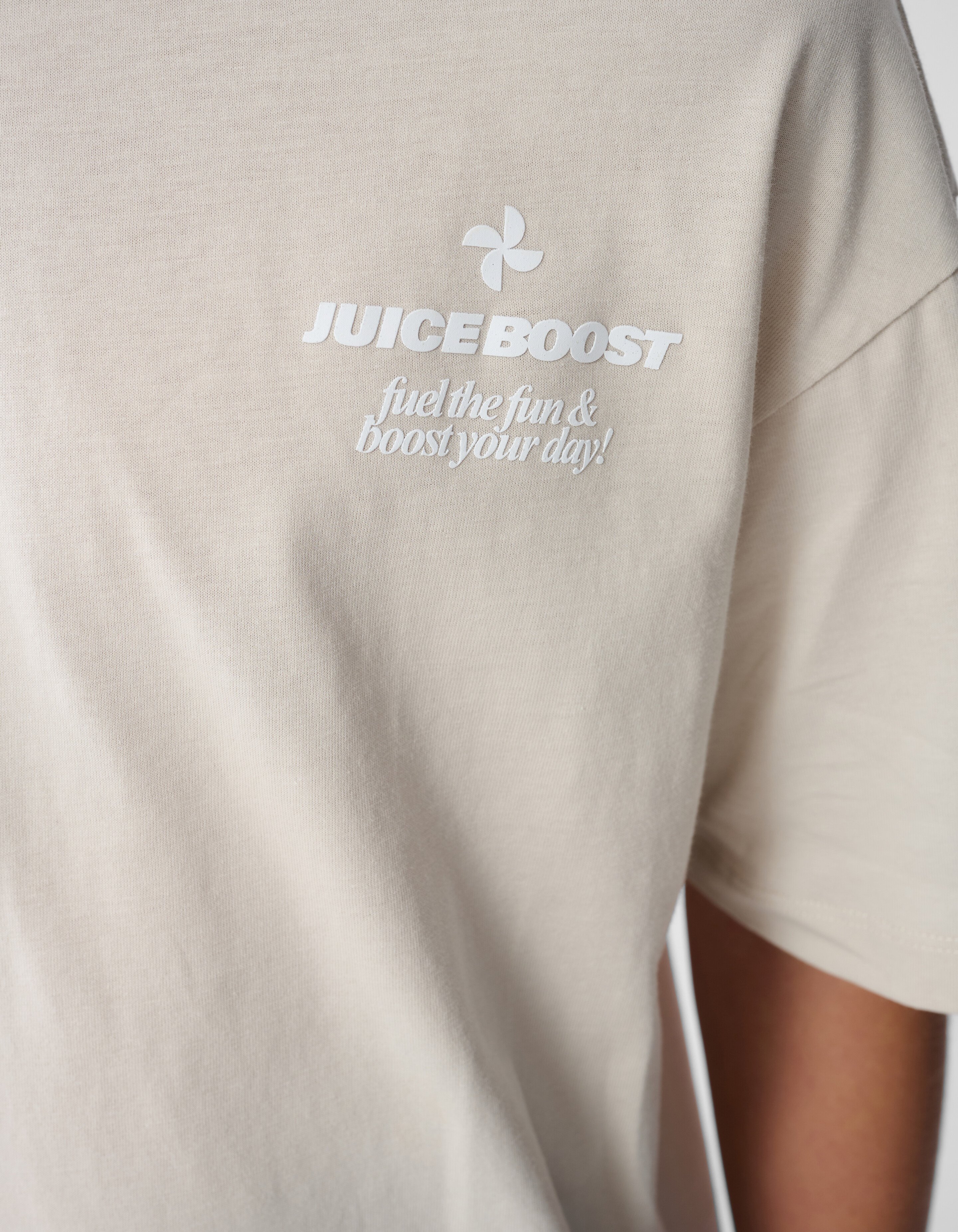 Boost Artwork T-Shirt Beige SHOEBY BOYS