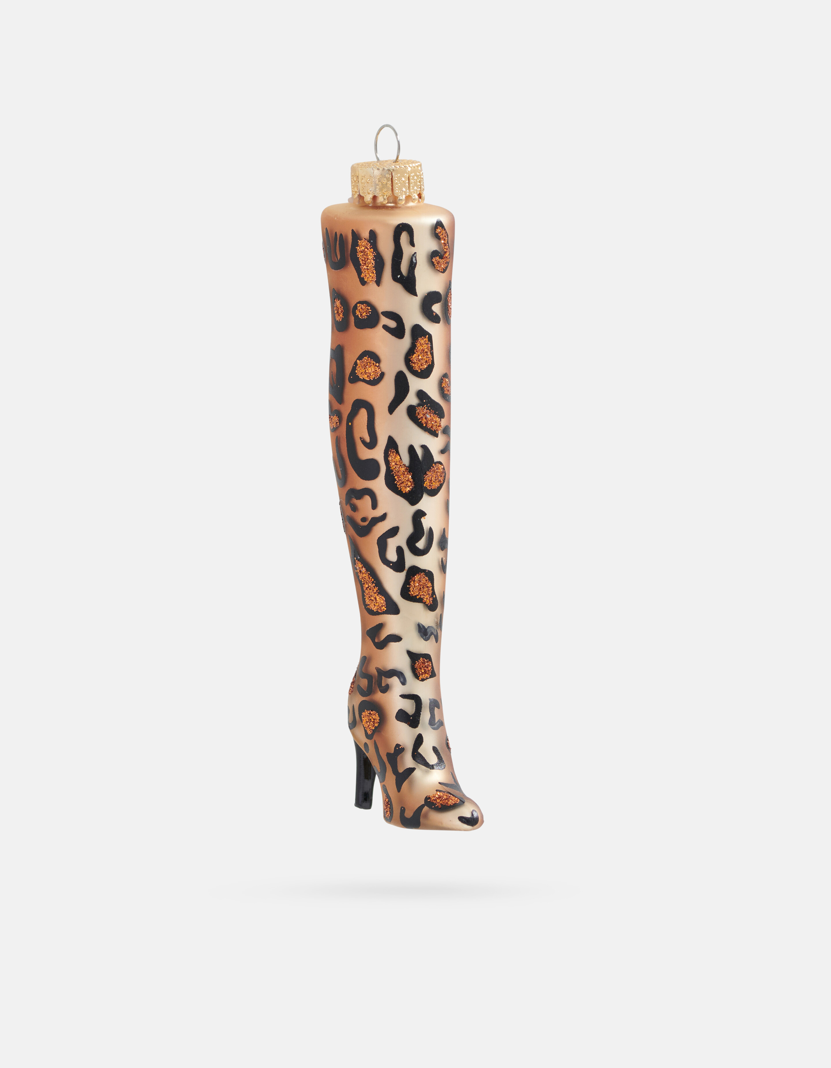 Leopardenstiefel-Weihnachtsball von Fred SHOEBY ACCESSOIRES