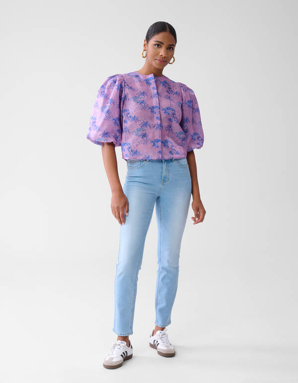 Slim Fit Jeans gebleicht SHOEBY WOMEN