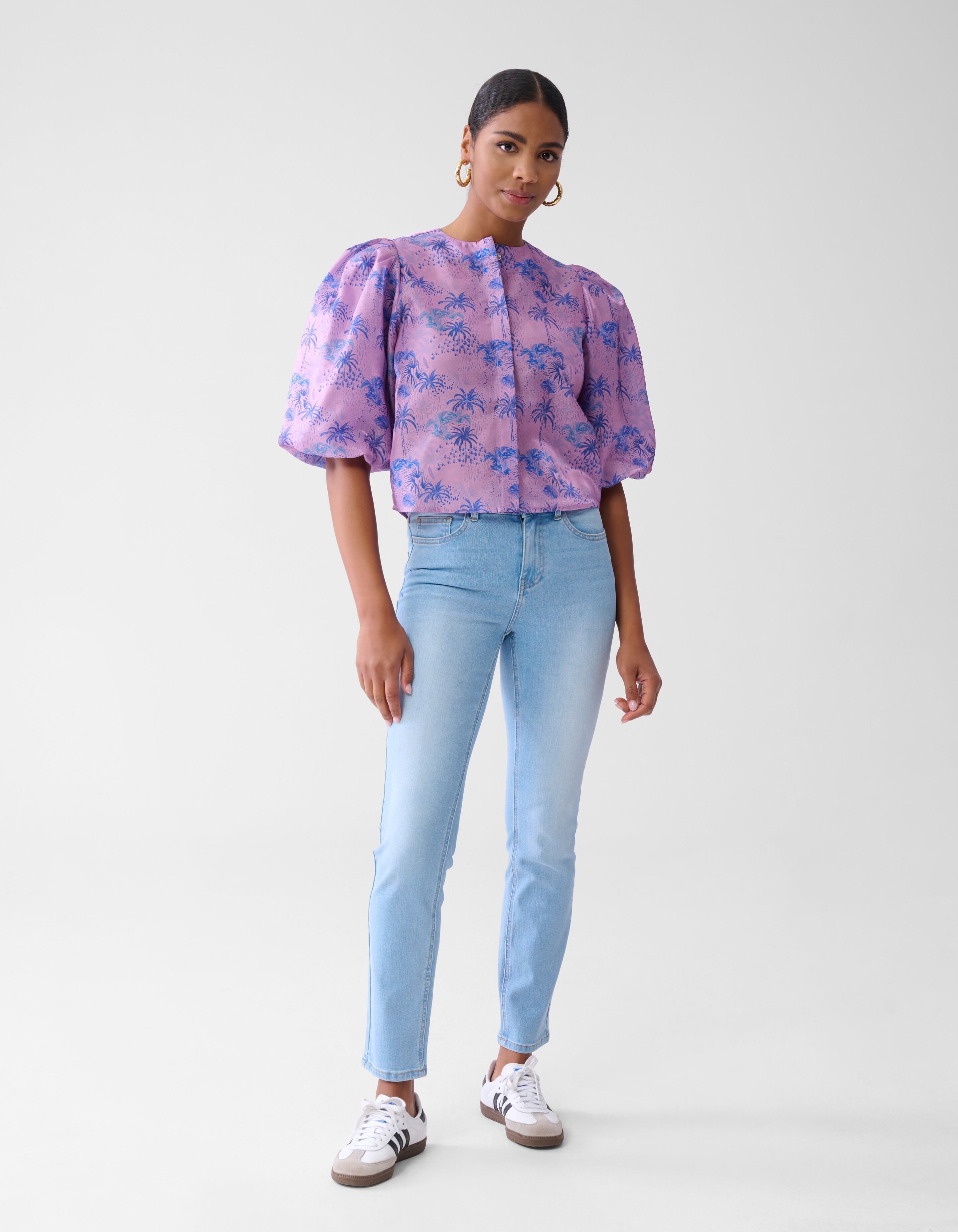 Slim Fit Jeans gebleicht SHOEBY WOMEN