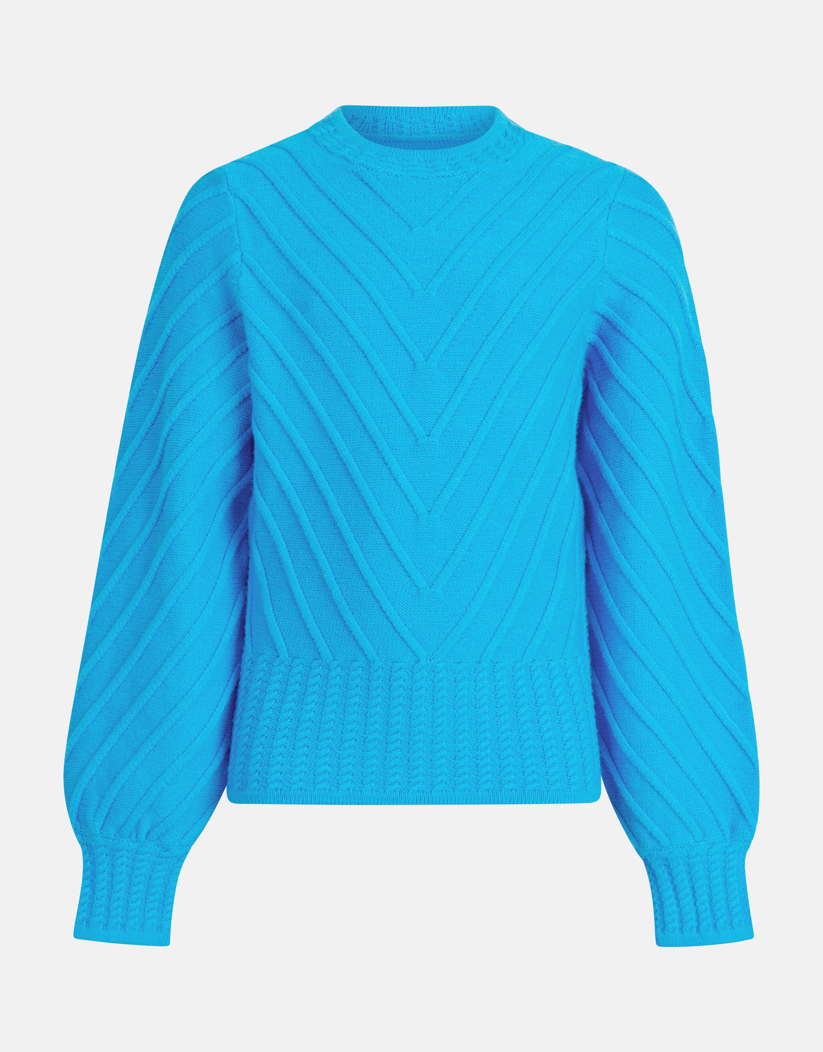 Diagonaler Pullover Blau SHOEBY GIRLS