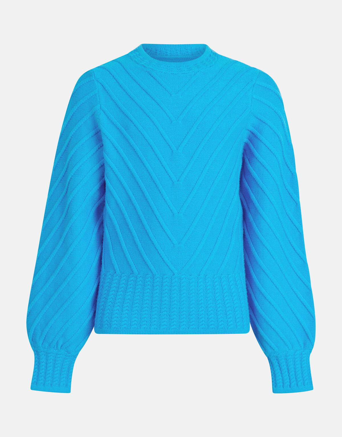 Diagonaler Pullover Blau SHOEBY GIRLS