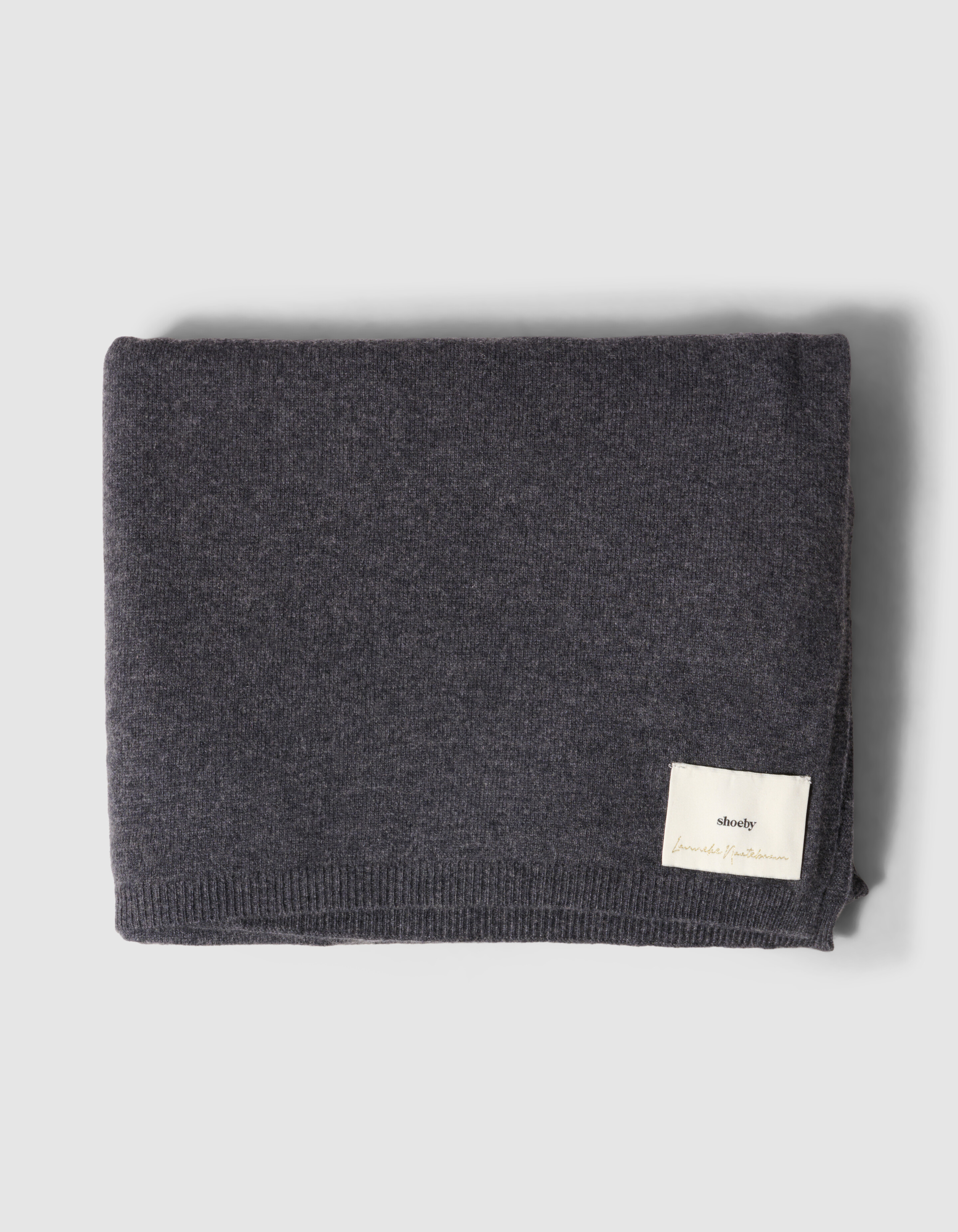 Strickschal Dunkelgrau By Lonneke SHOEBY ACCESSOIRES