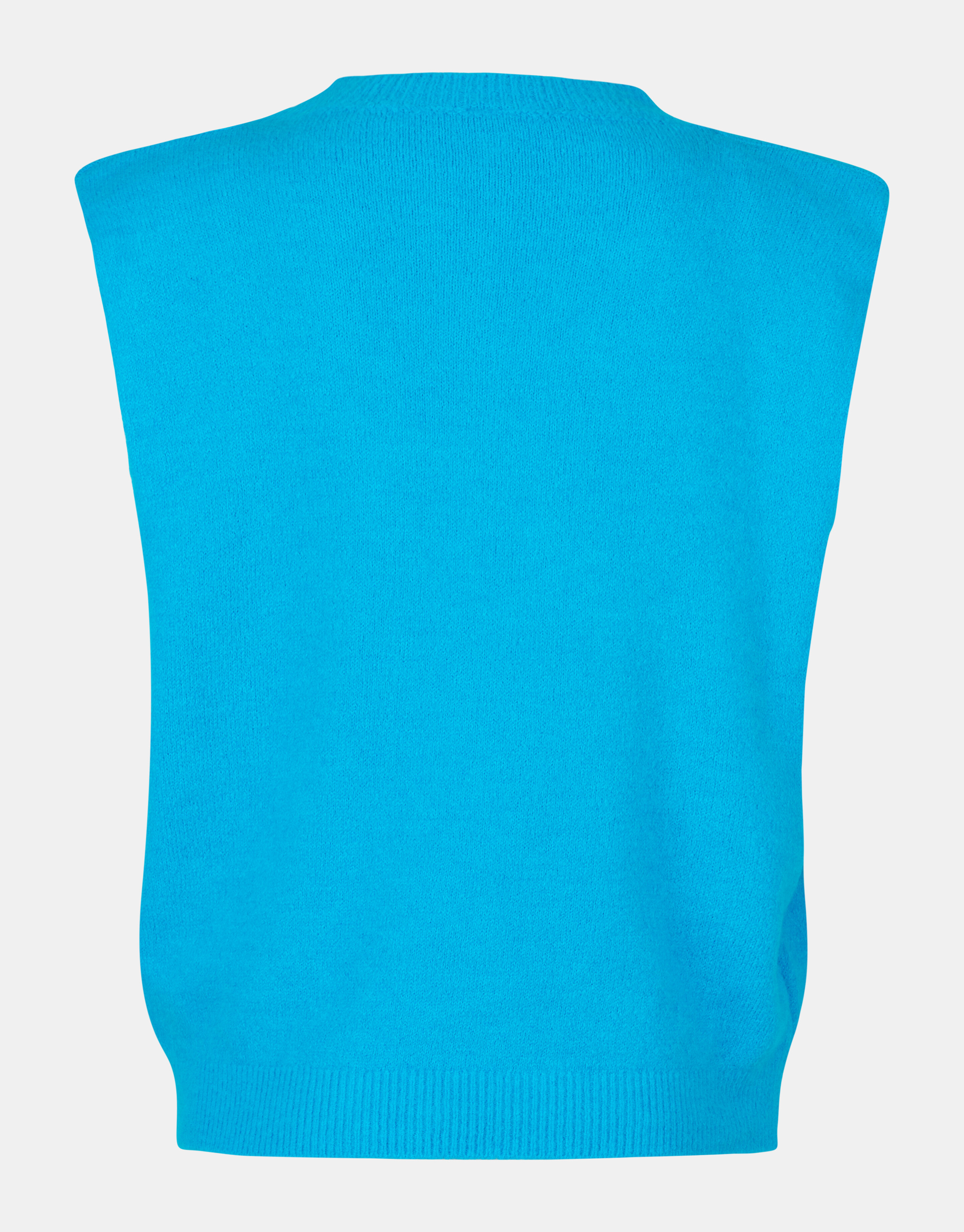 Ärmelloses farbiges Stricktop EKSEPT