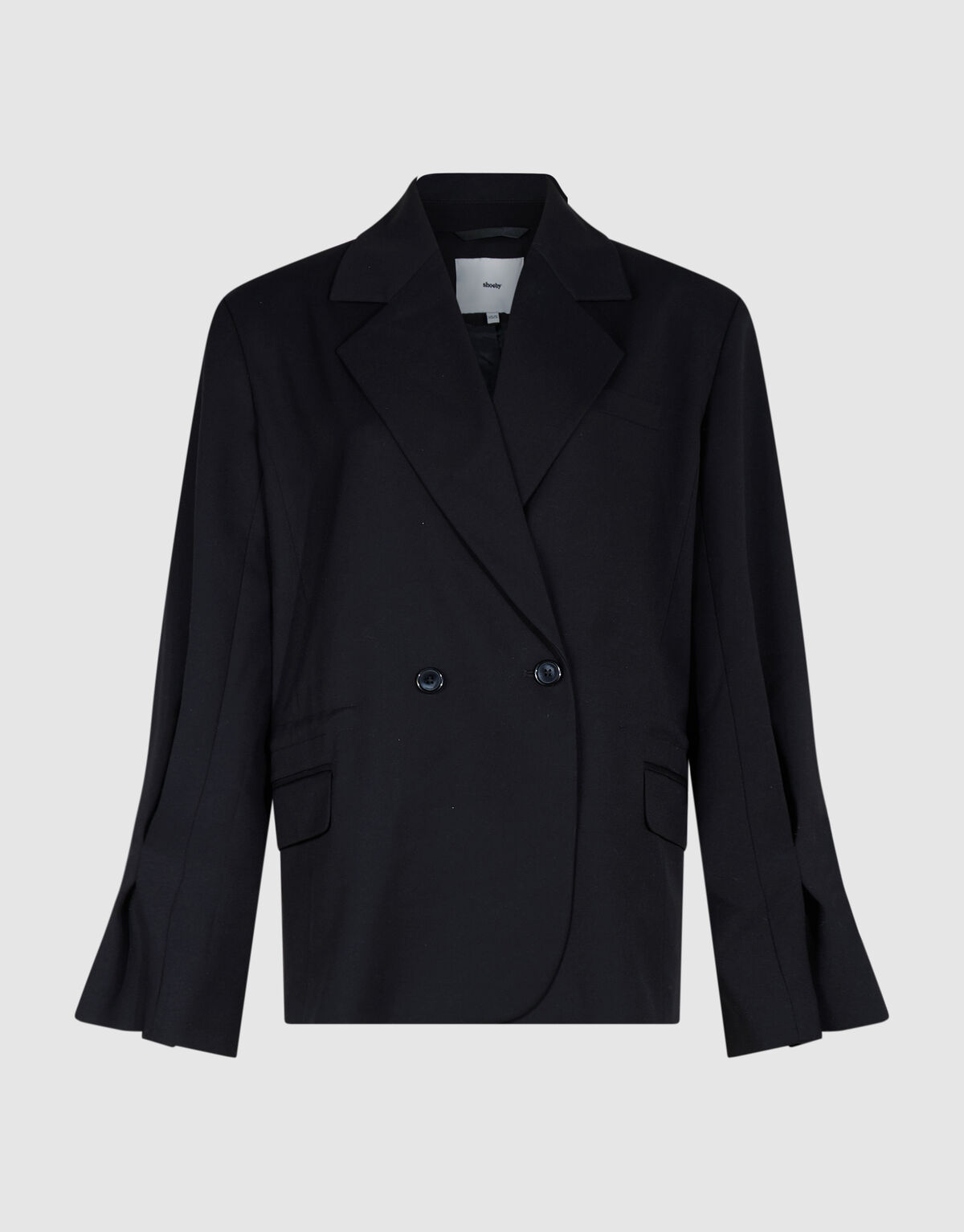 Relaxed Fit Blazer Schwarz SHOEBY WOMEN