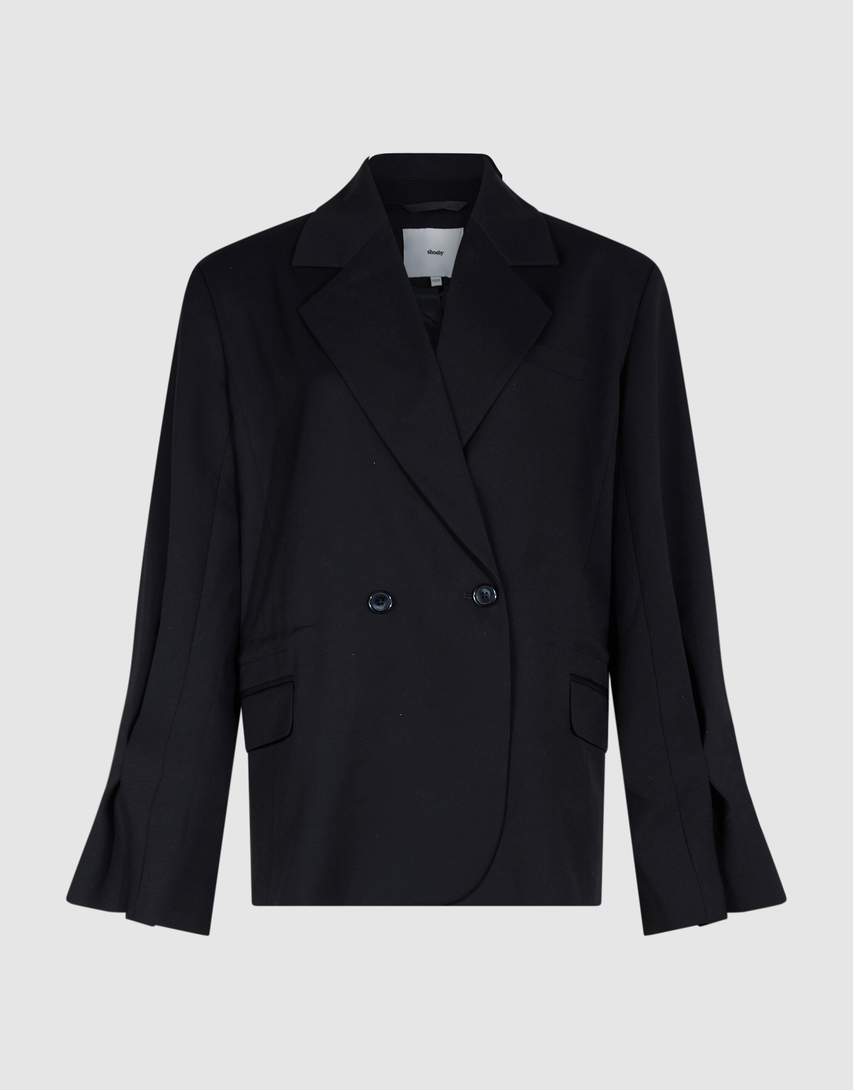 Relaxed Fit Blazer Schwarz SHOEBY WOMEN