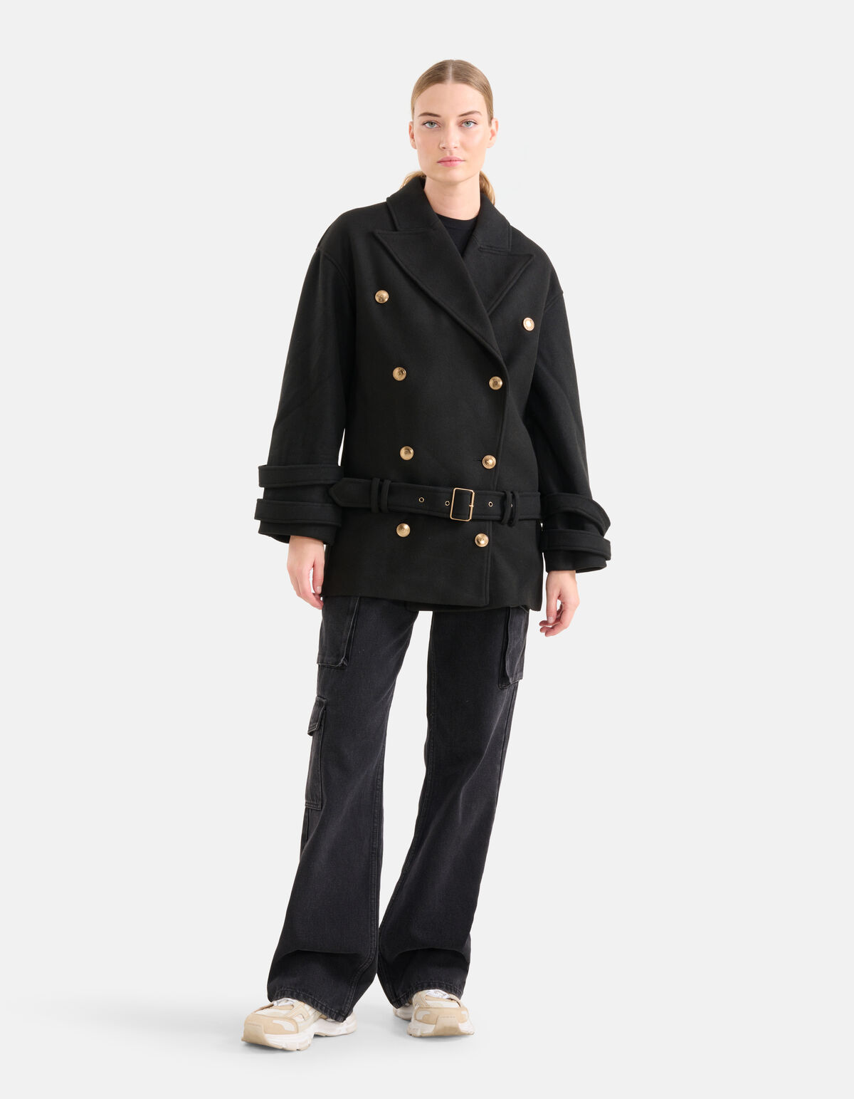 Kurzmantel Schwarz SHOEBY WOMEN