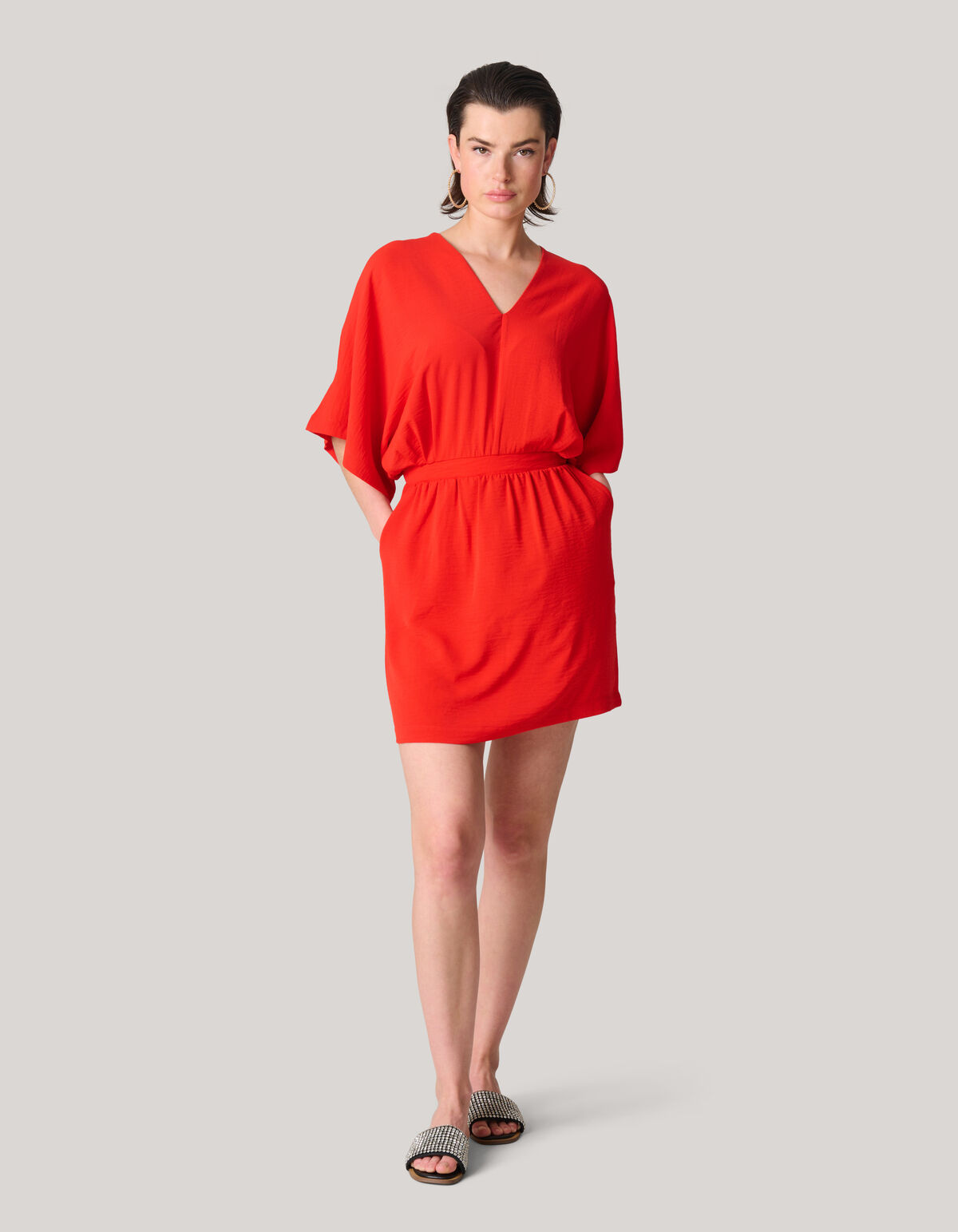 Twist-Minikleid Rot SHOEBY WOMEN