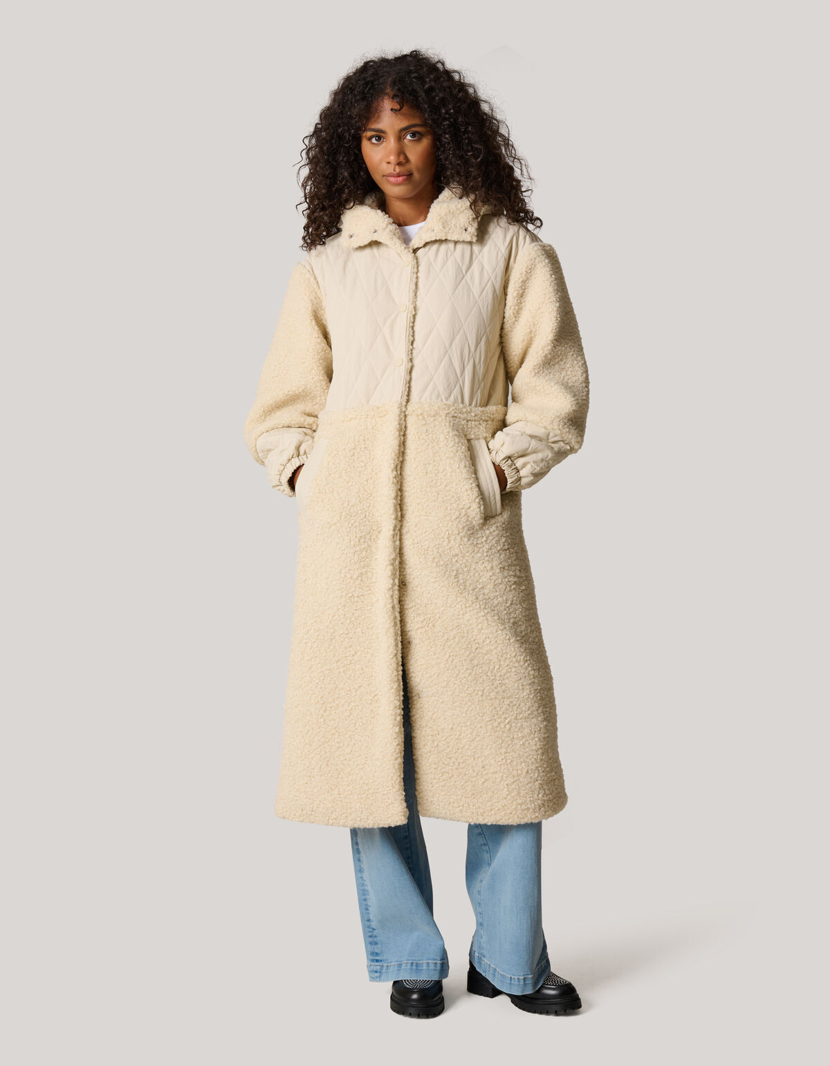 Mix Jacke Off White SHOEBY WOMEN