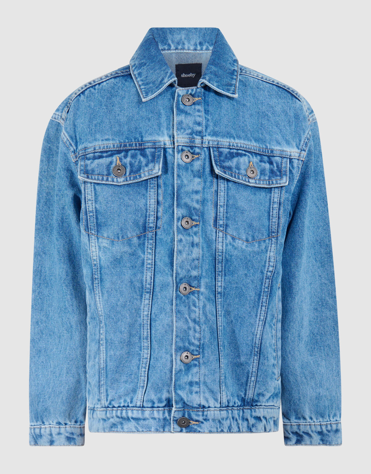 Basic Denim Jack Mediumstone SHOEBY BOYS
