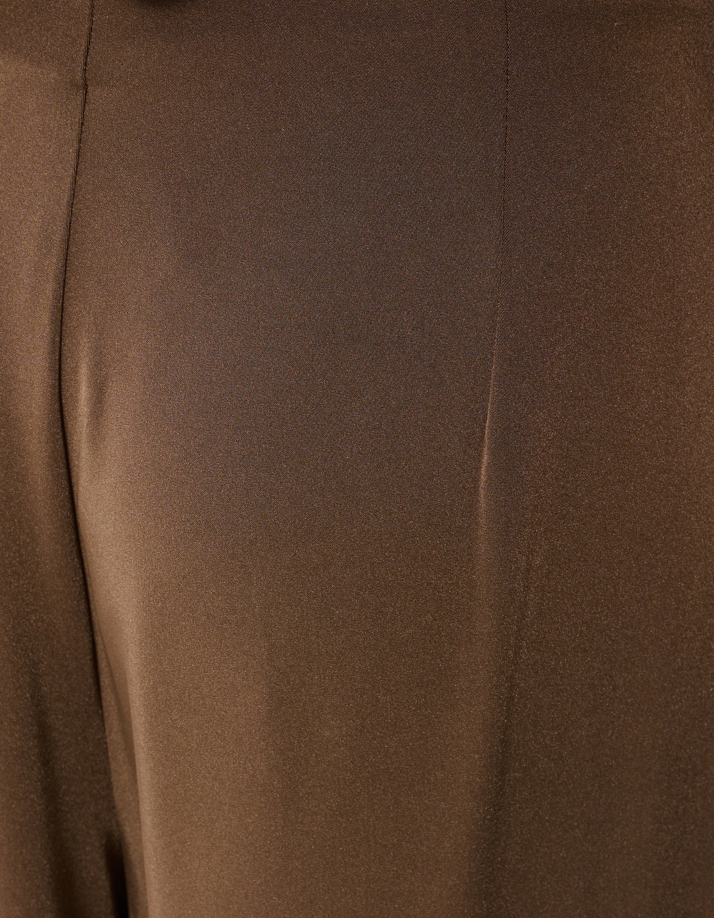 Faltenhose Braun von Fred SHOEBY WOMEN