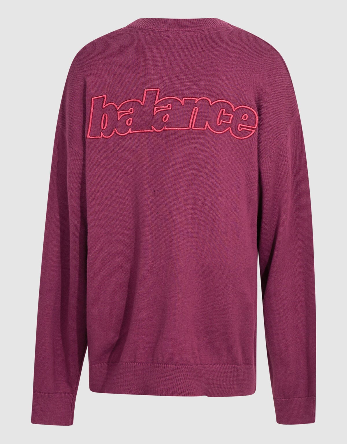 Oversized Strickpullover Dunkelrot SHOEBY BOYS