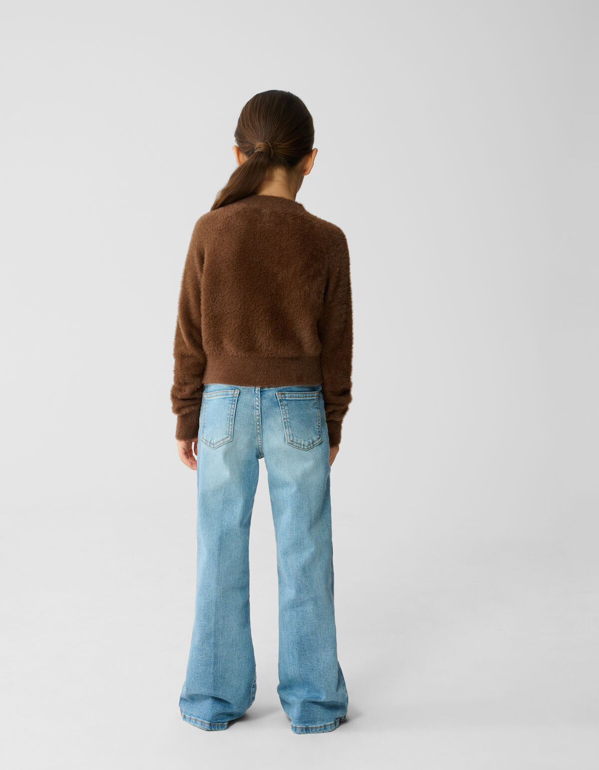 Braune Weste mit Schleife SHOEBY GIRLS