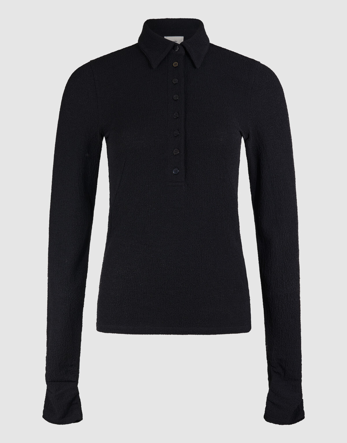 Blumen Polo Top Schwarz SHOEBY WOMEN